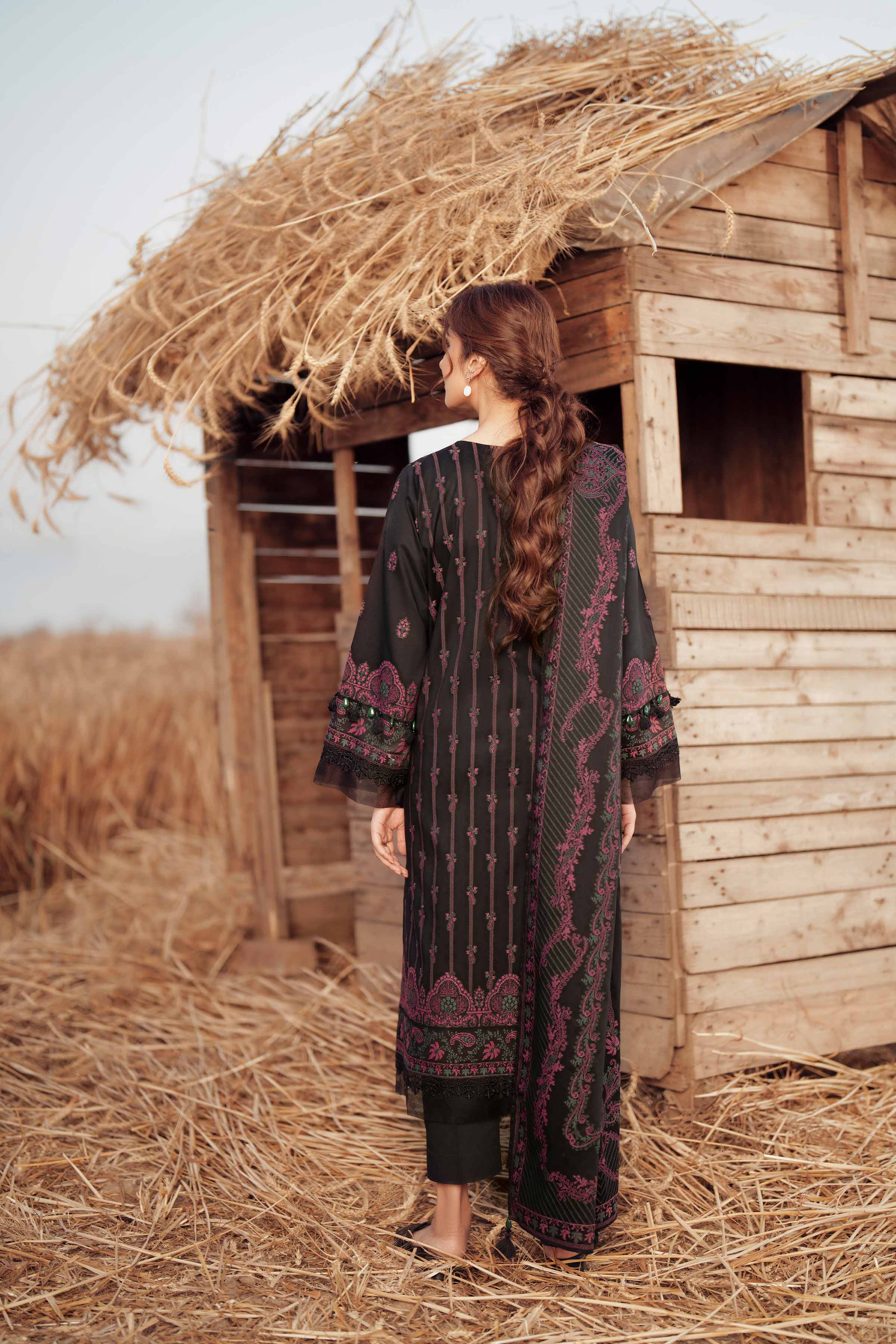 3 Piece - Dyed Jacquard Suit - 42502041 - Image 3