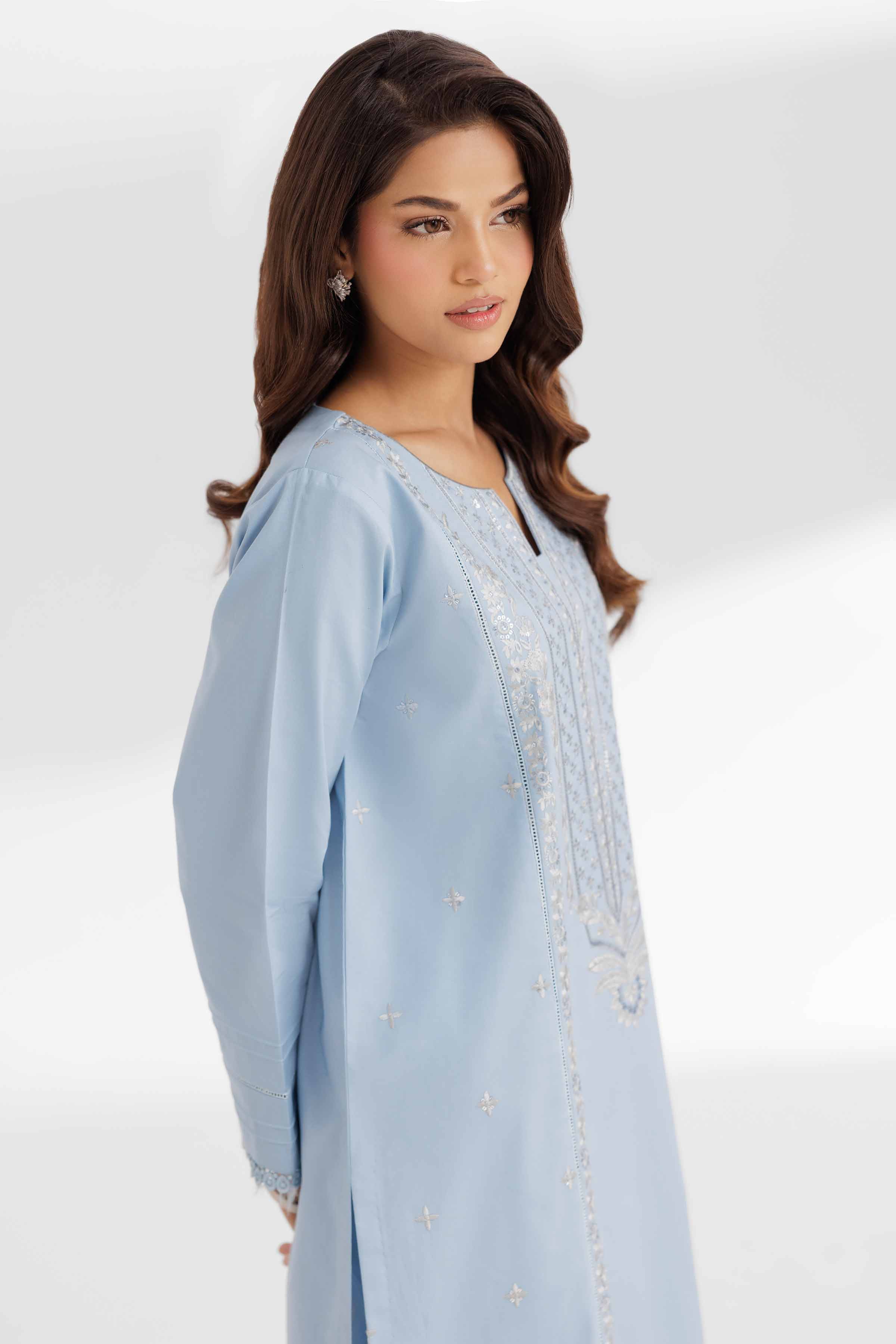 2 Piece - Dyed Embroidered Suit - 42502064 - Image 4