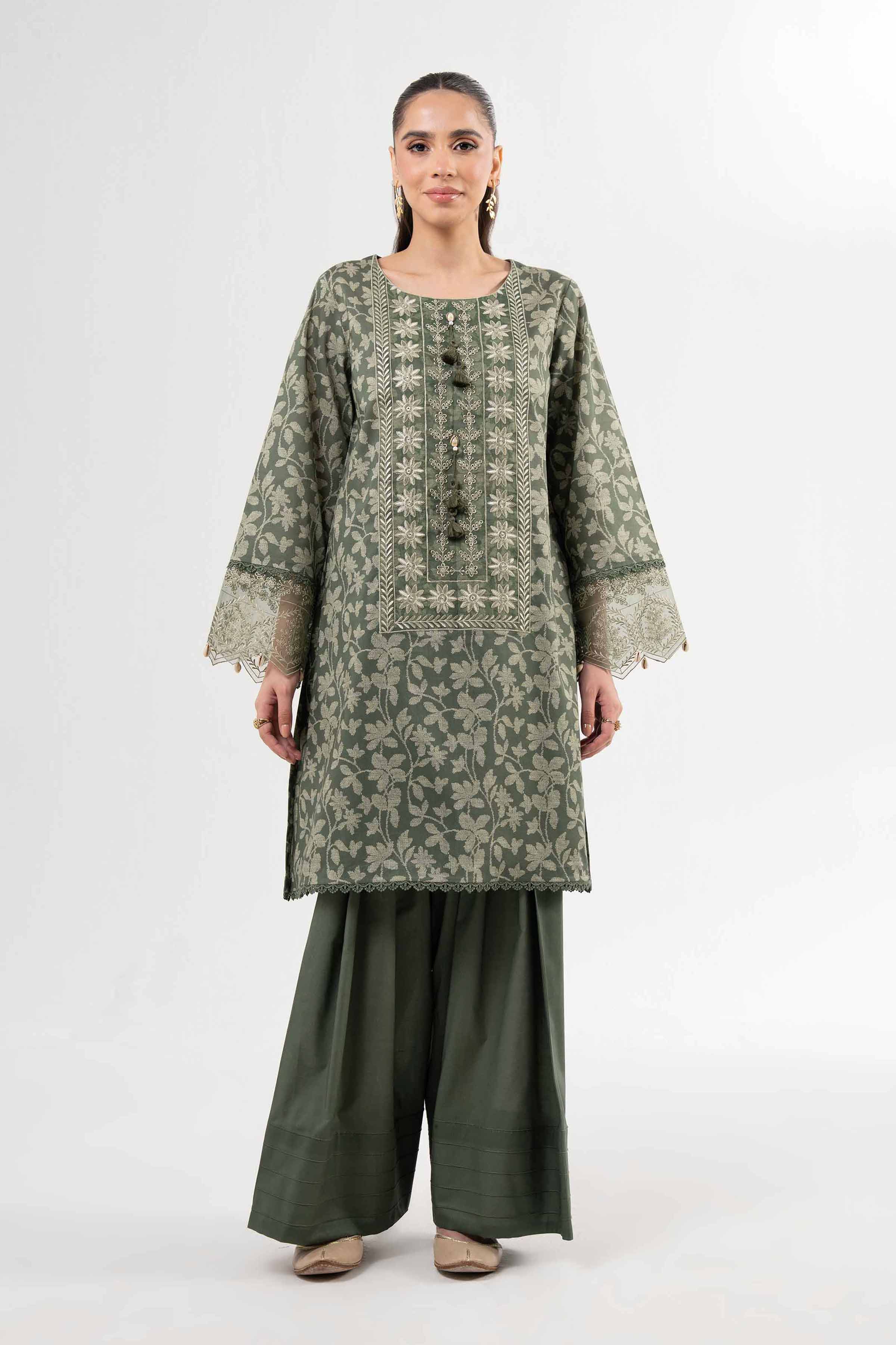 2 Piece - Printed Embroidered Suit - 42502071 - Image 2