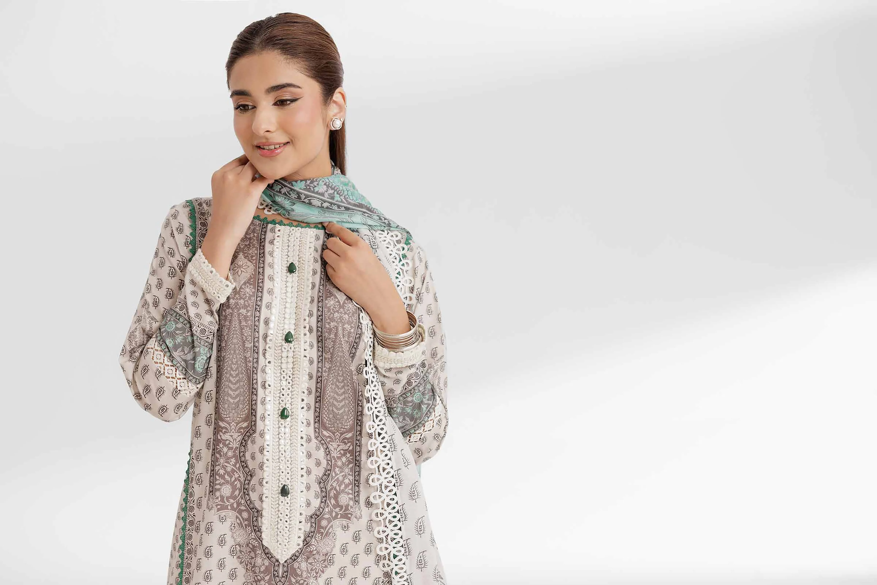 3 Piece - Digital Printed Suit - 42502084 - Image 5