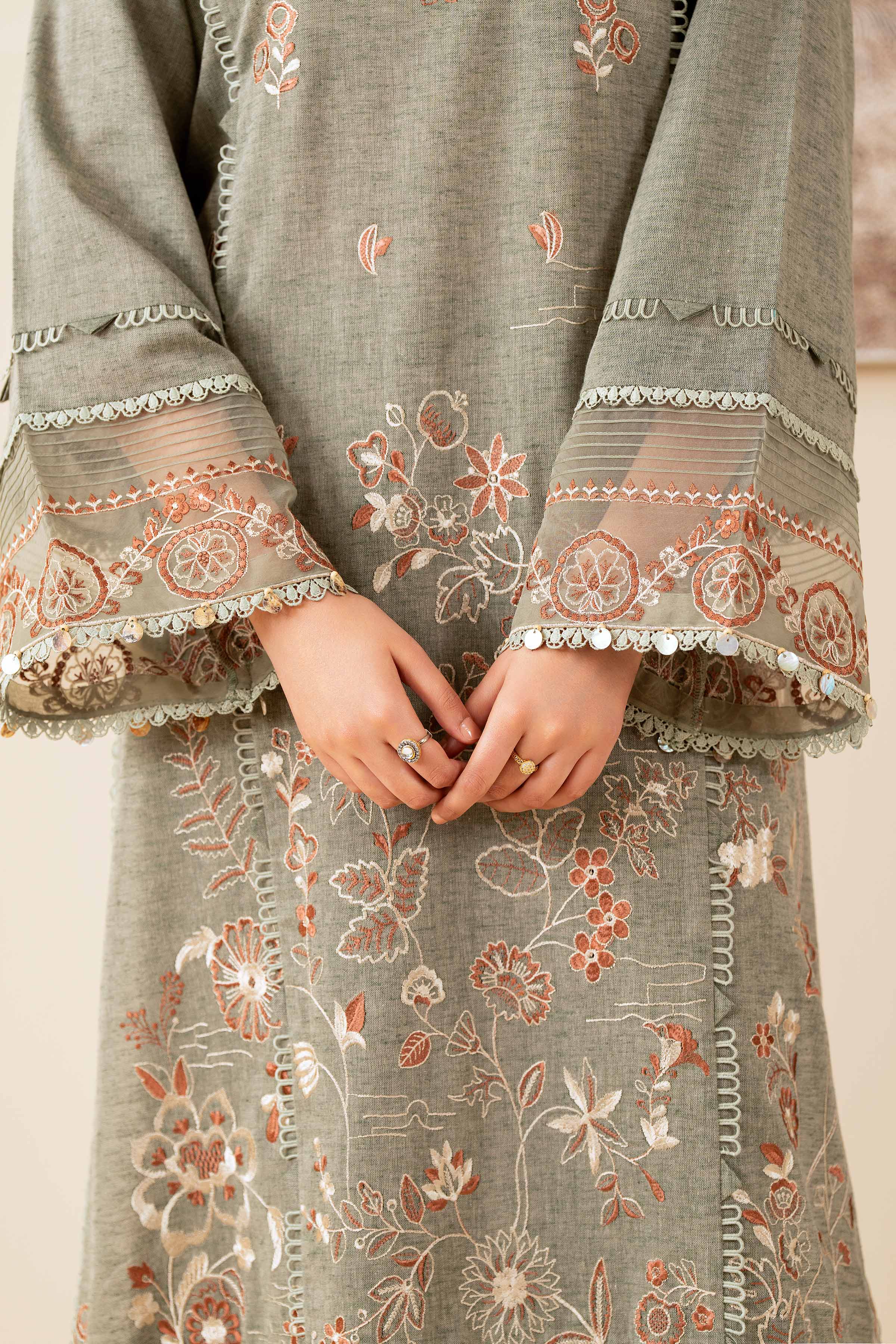 2 Piece - Embroidered Suit - 42502714 - Image 4