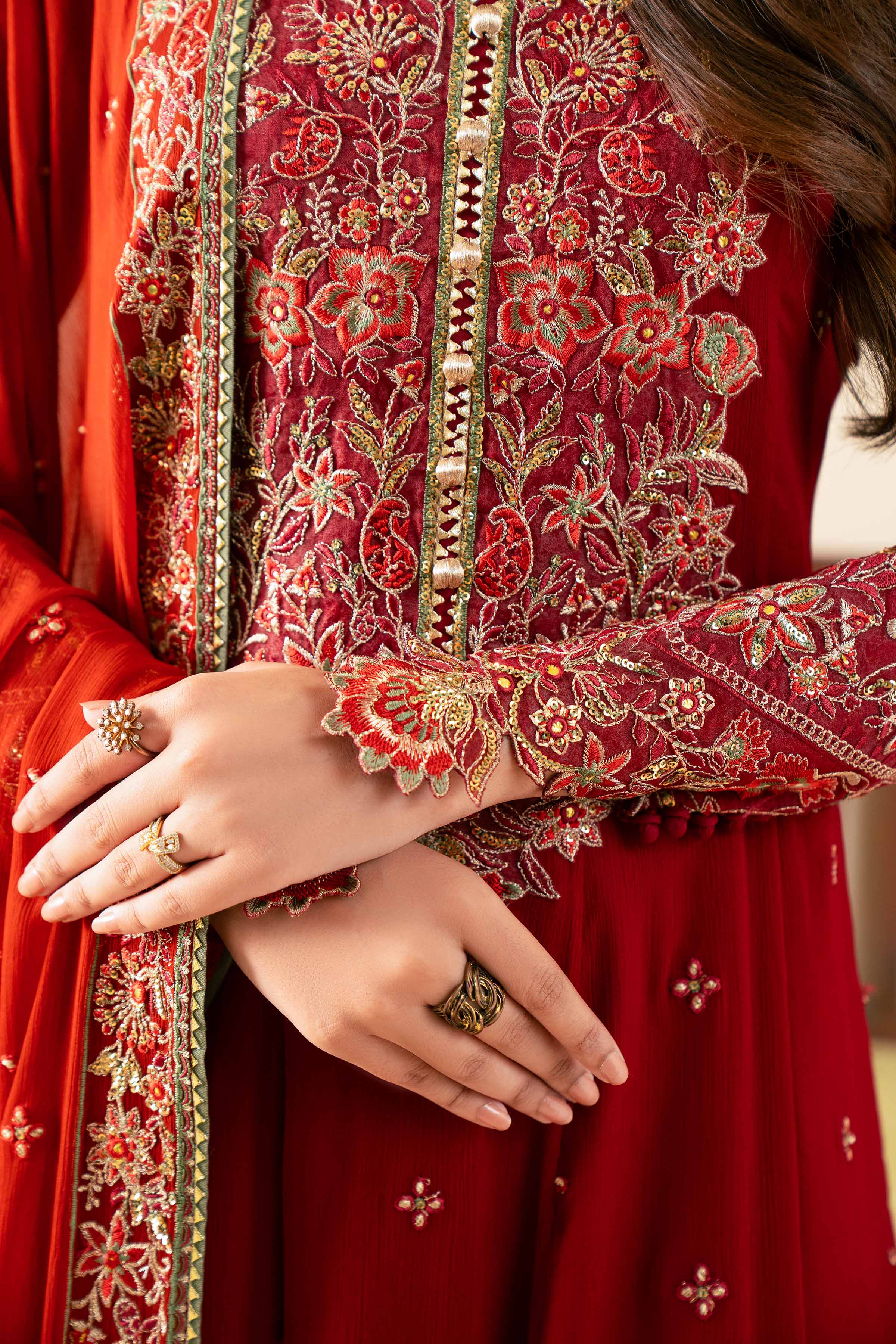 3 Piece - Embroidered Suit - 42502776 - Image 5