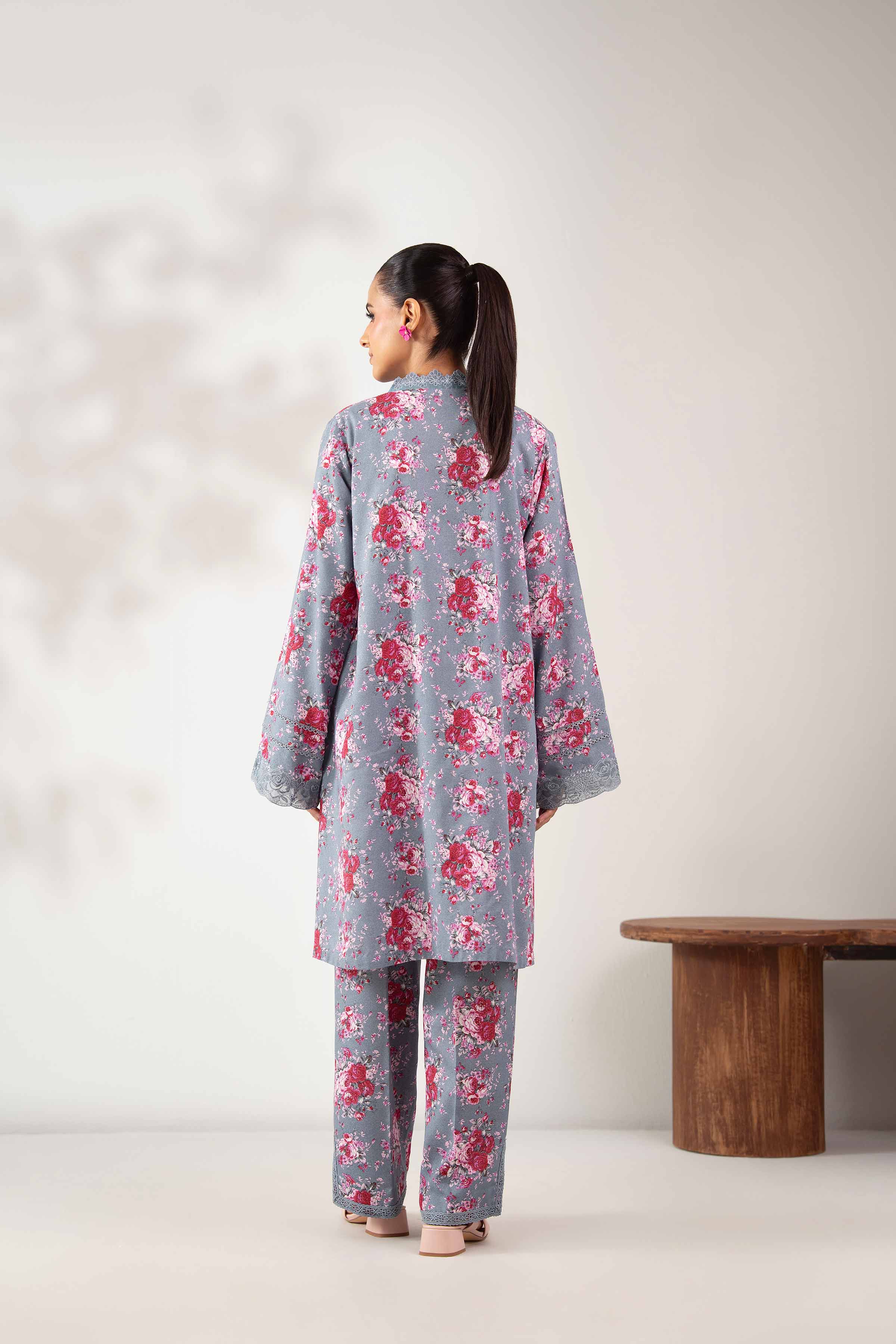 2 Piece - Printed Embroidered Suit - 42502813 - Image 3