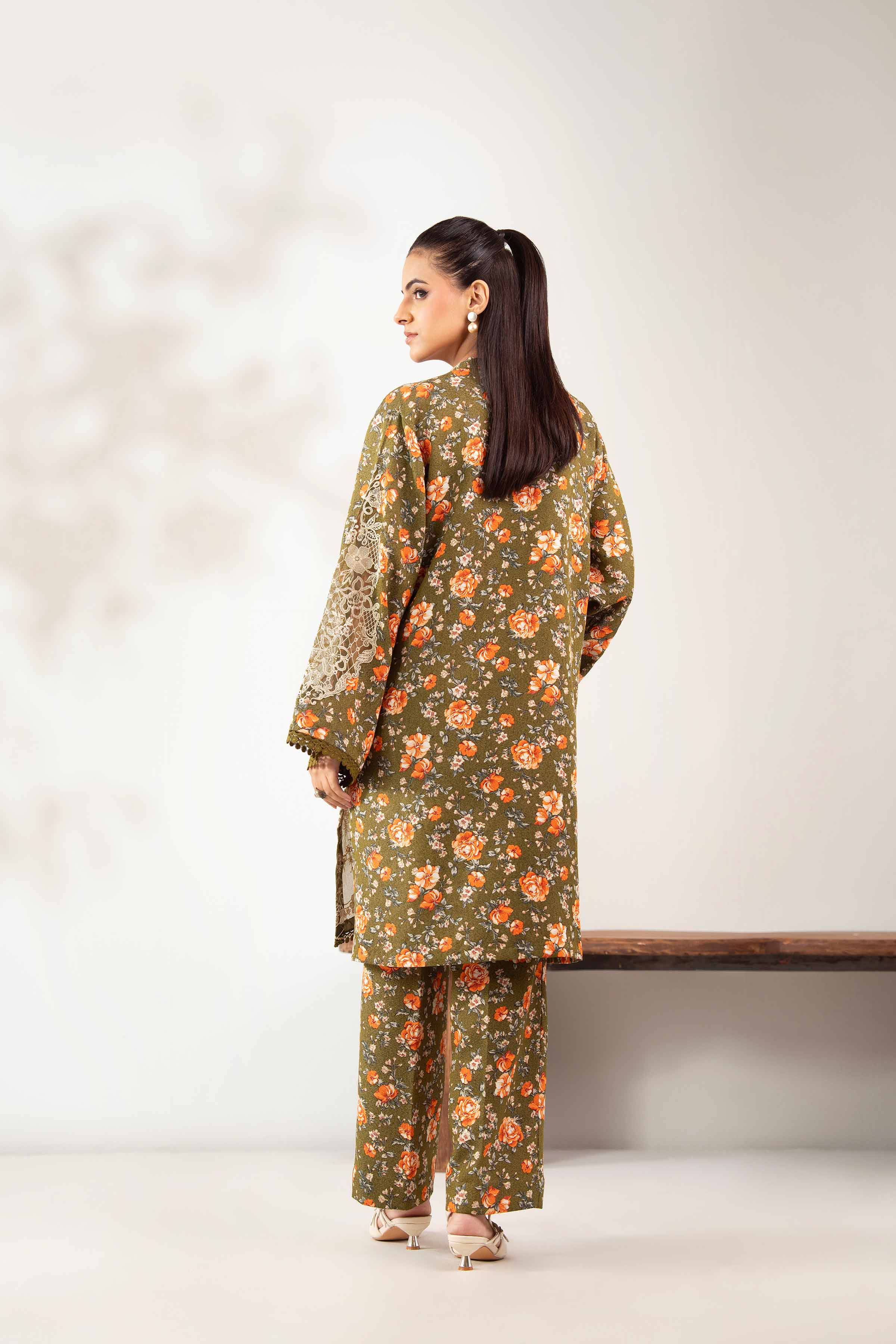 2 Piece - Printed Embroidered Suit - 42502814 - Image 3