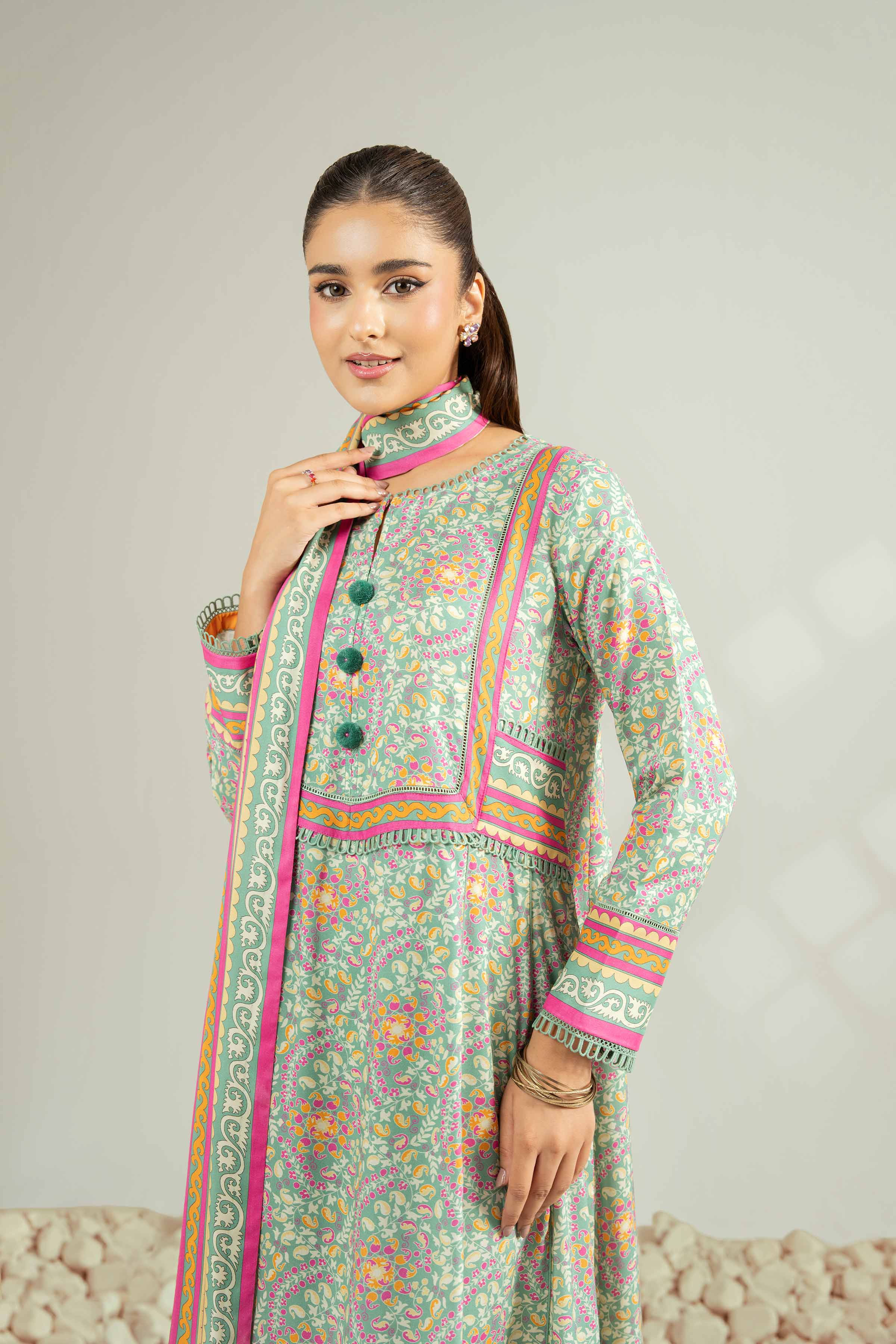 3 Piece - Printed Suit - 42502831 - Image 4