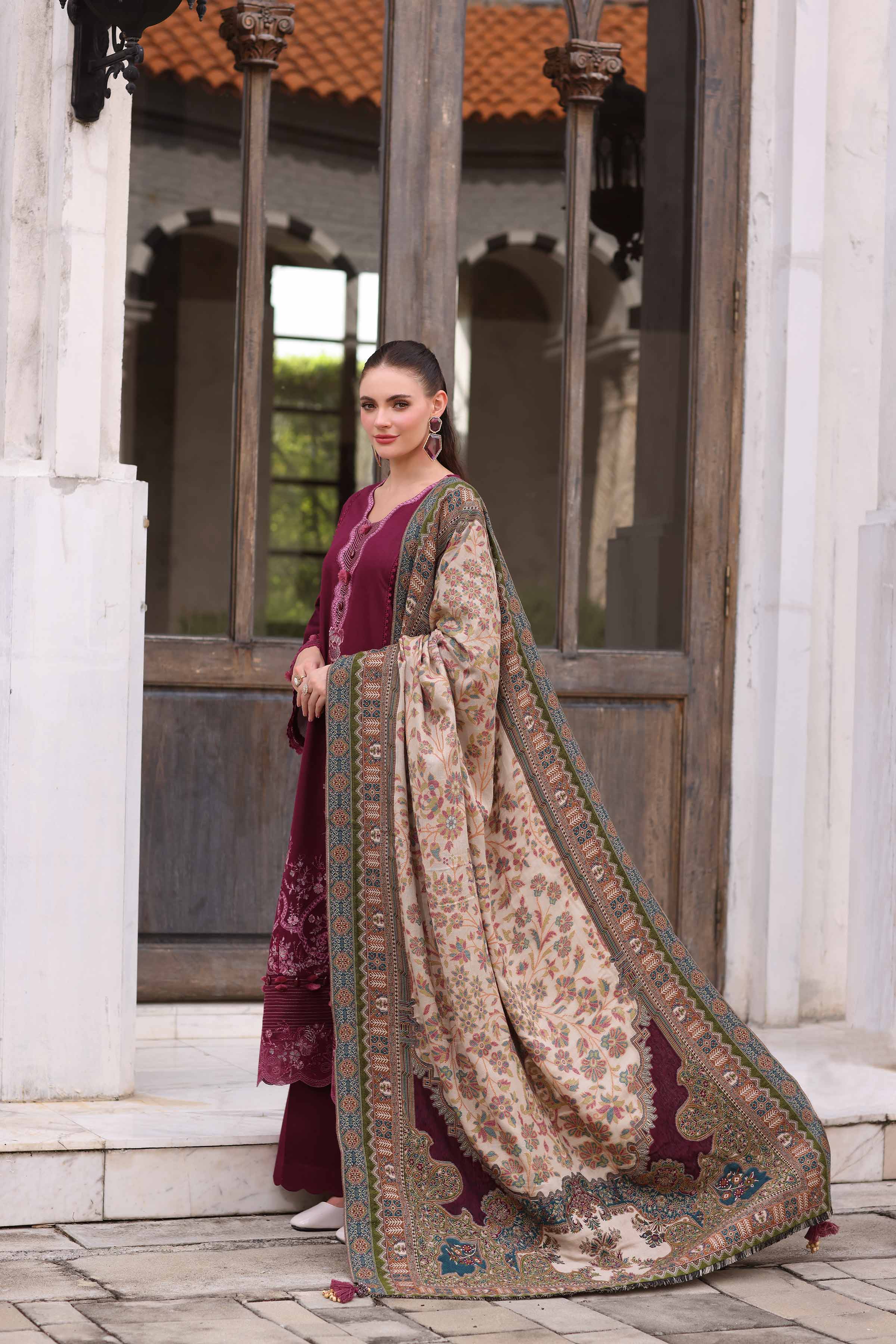 3 Piece - Embroidered Suit - 42503608 - Image 3