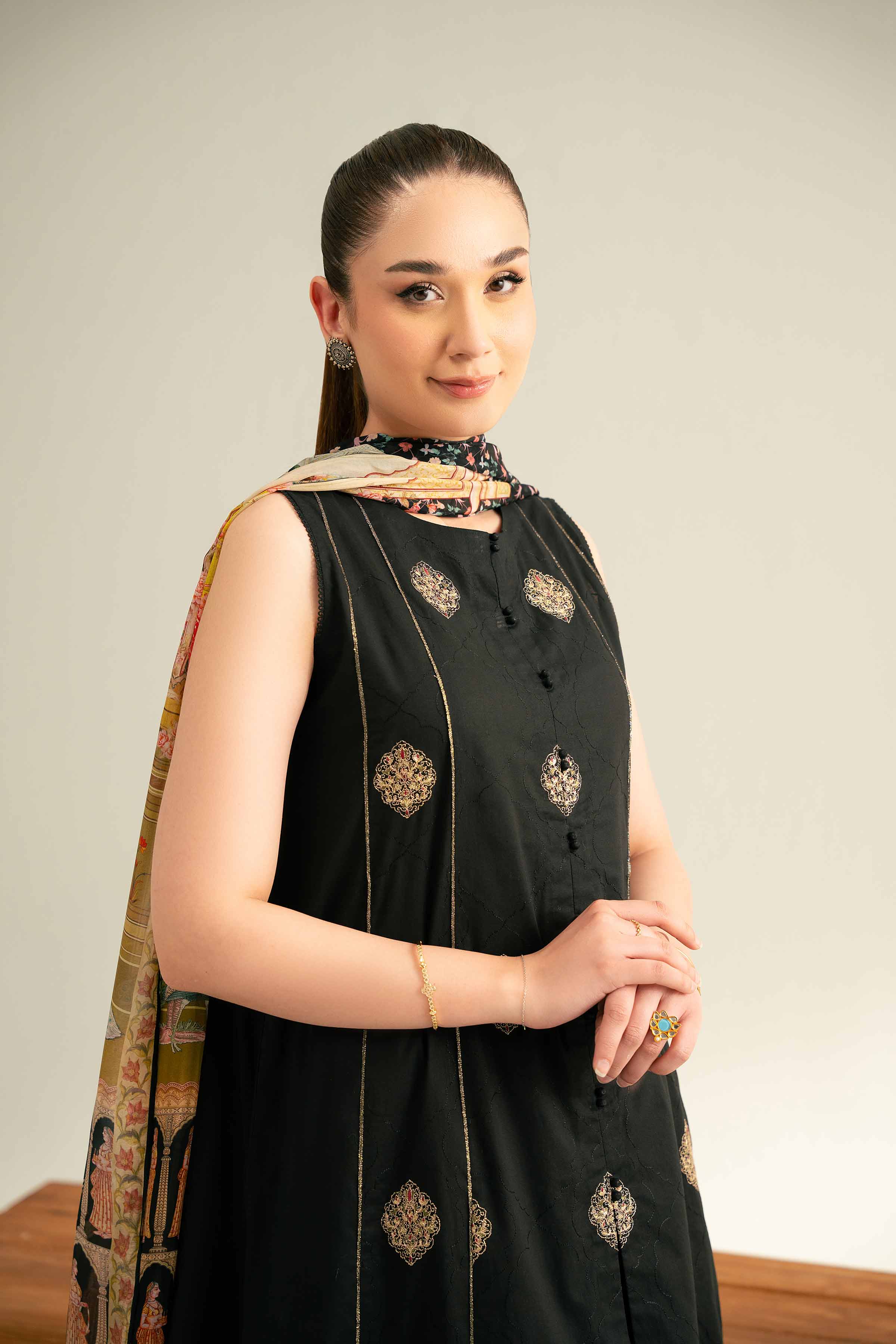 3 Piece - Embroidered Suit - 42519169 - Image 4