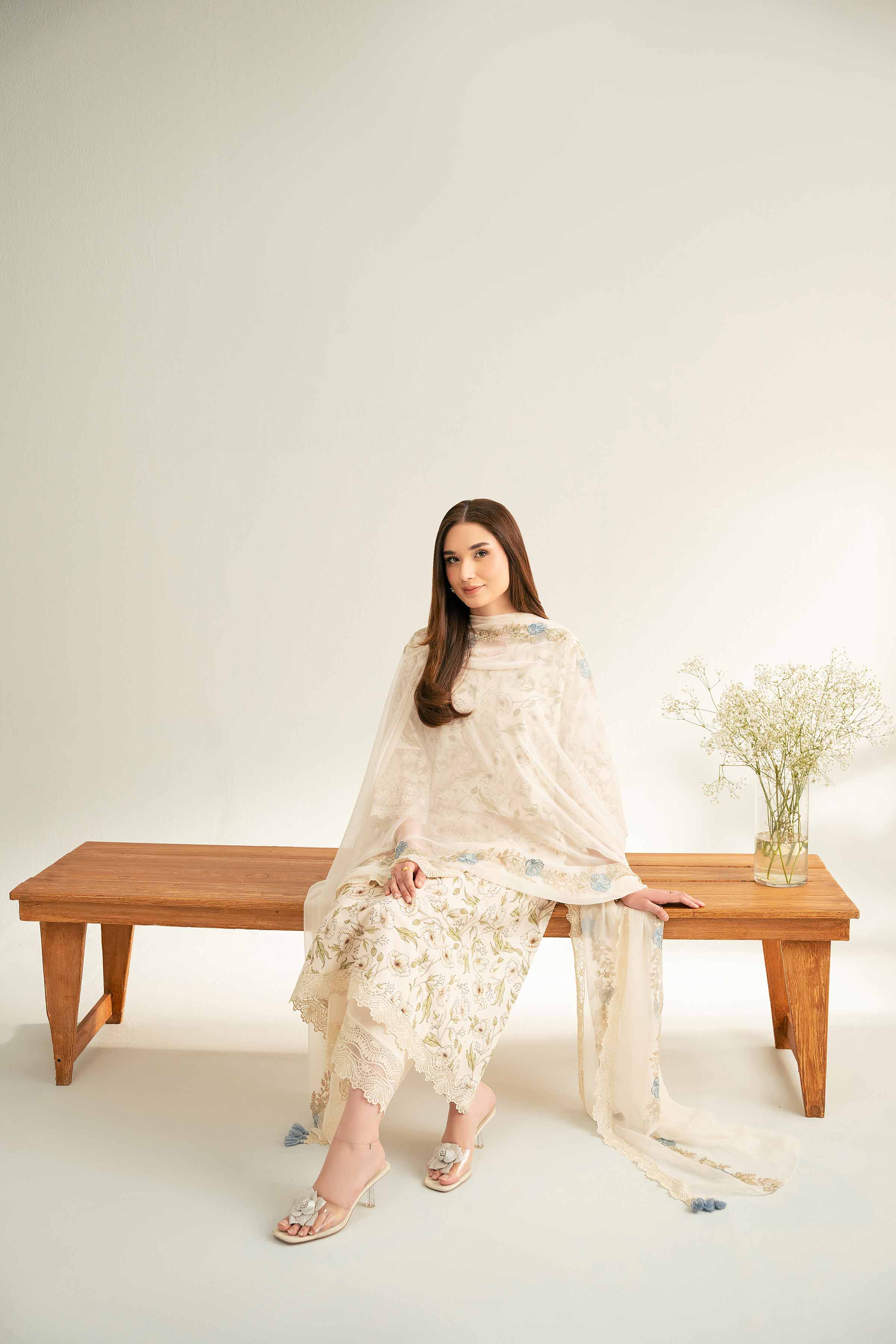 3 Piece - Embroidered Suit - 42519398 - Image 5