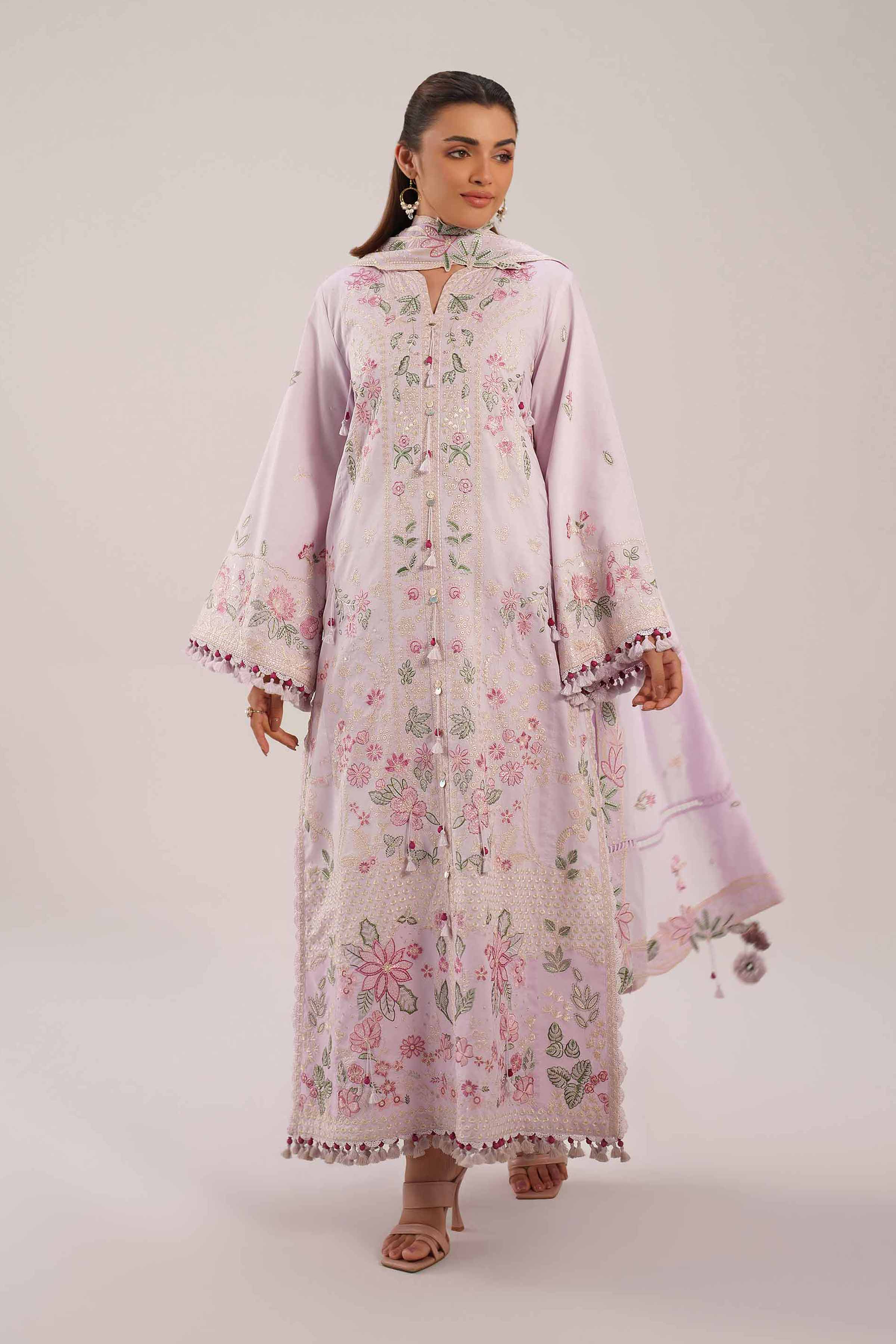 3 Piece - Embroidered Suit - 42601300