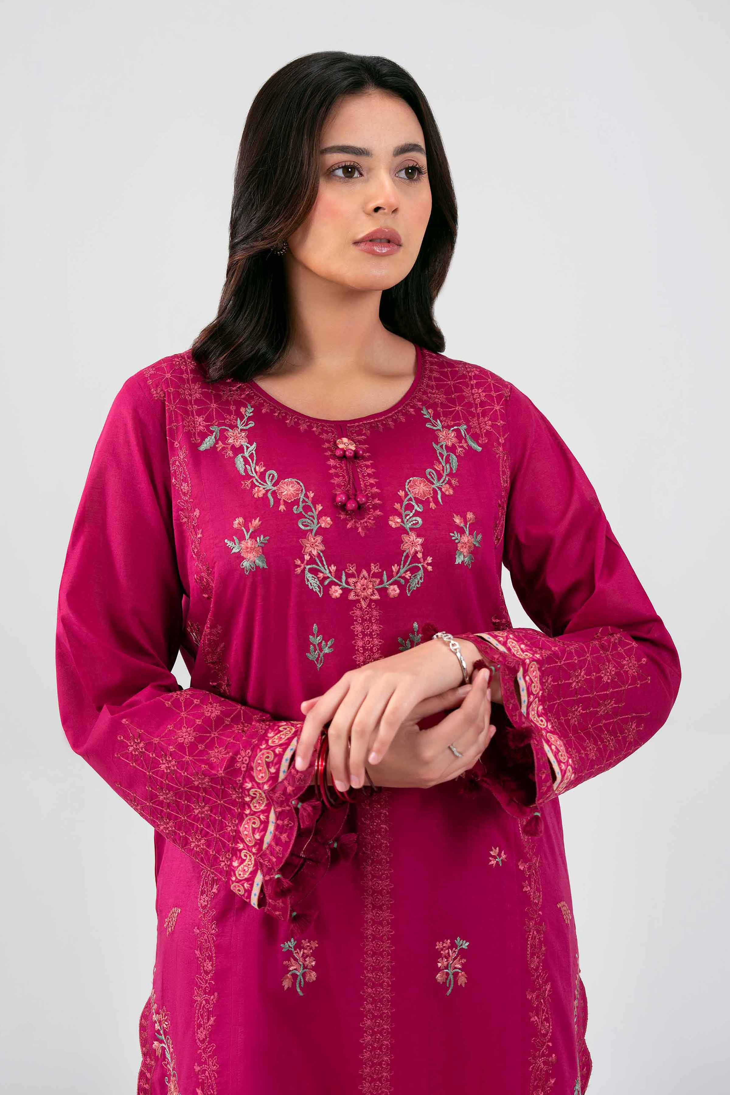 2 Piece - Digital Printed Embroidered Suit - 42601418 - Image 2