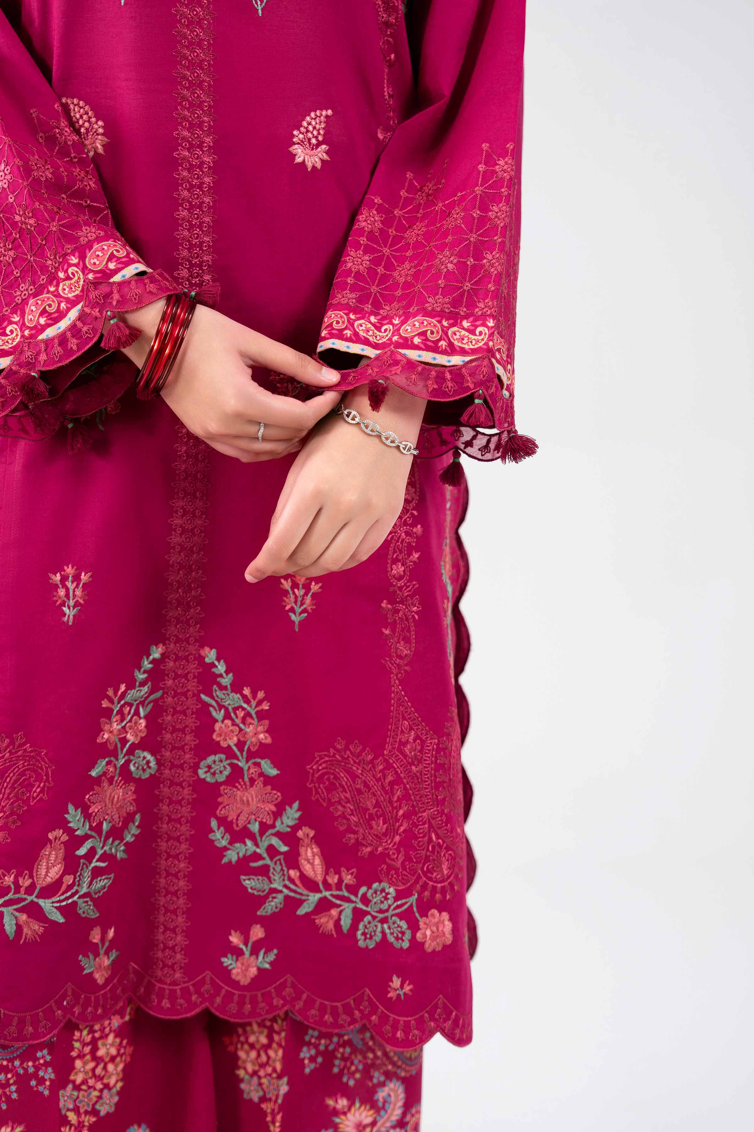 2 Piece - Digital Printed Embroidered Suit - 42601418 - Image 4