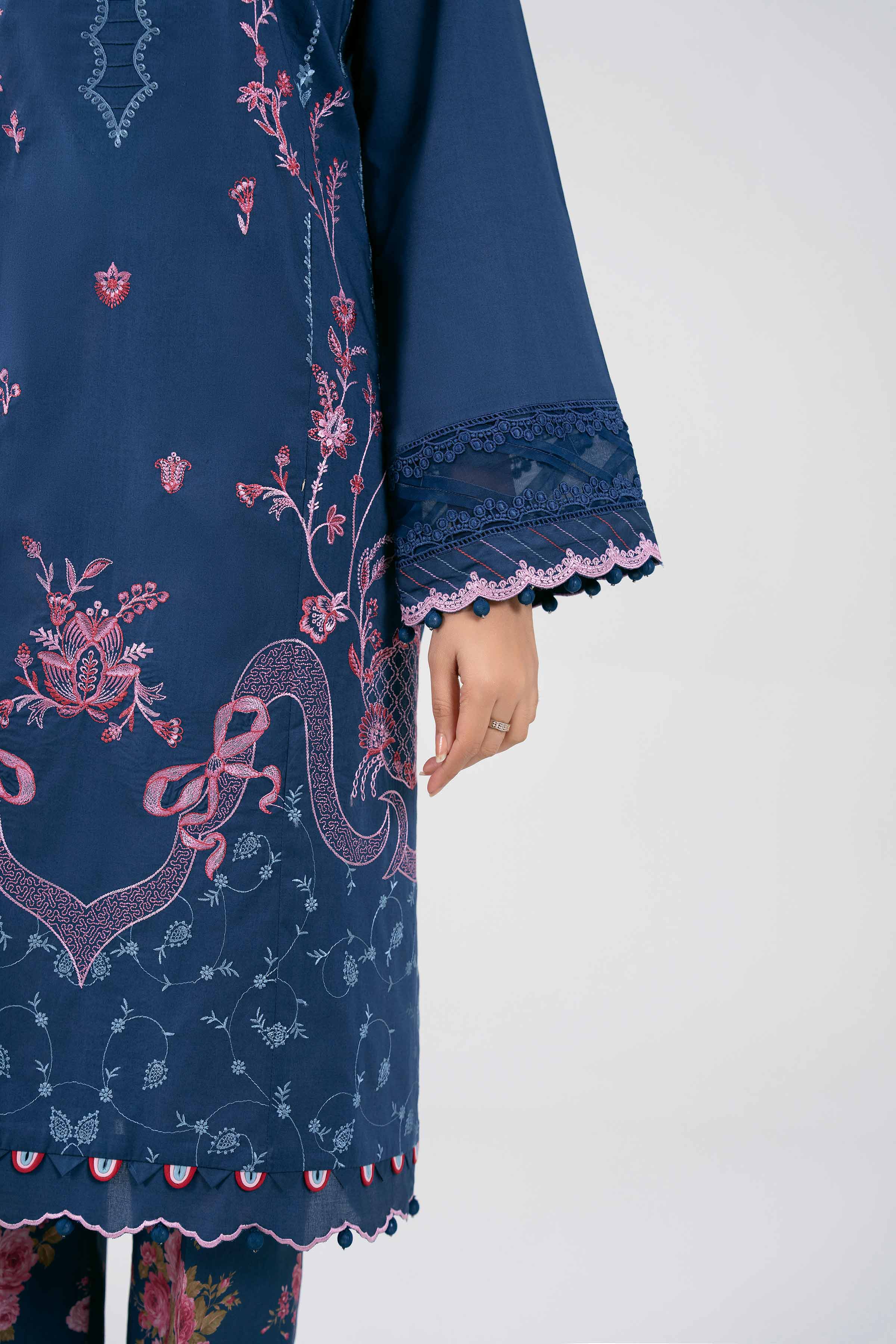 2 Piece - Digital Printed Embroidered Suit - 42601422 - Image 6