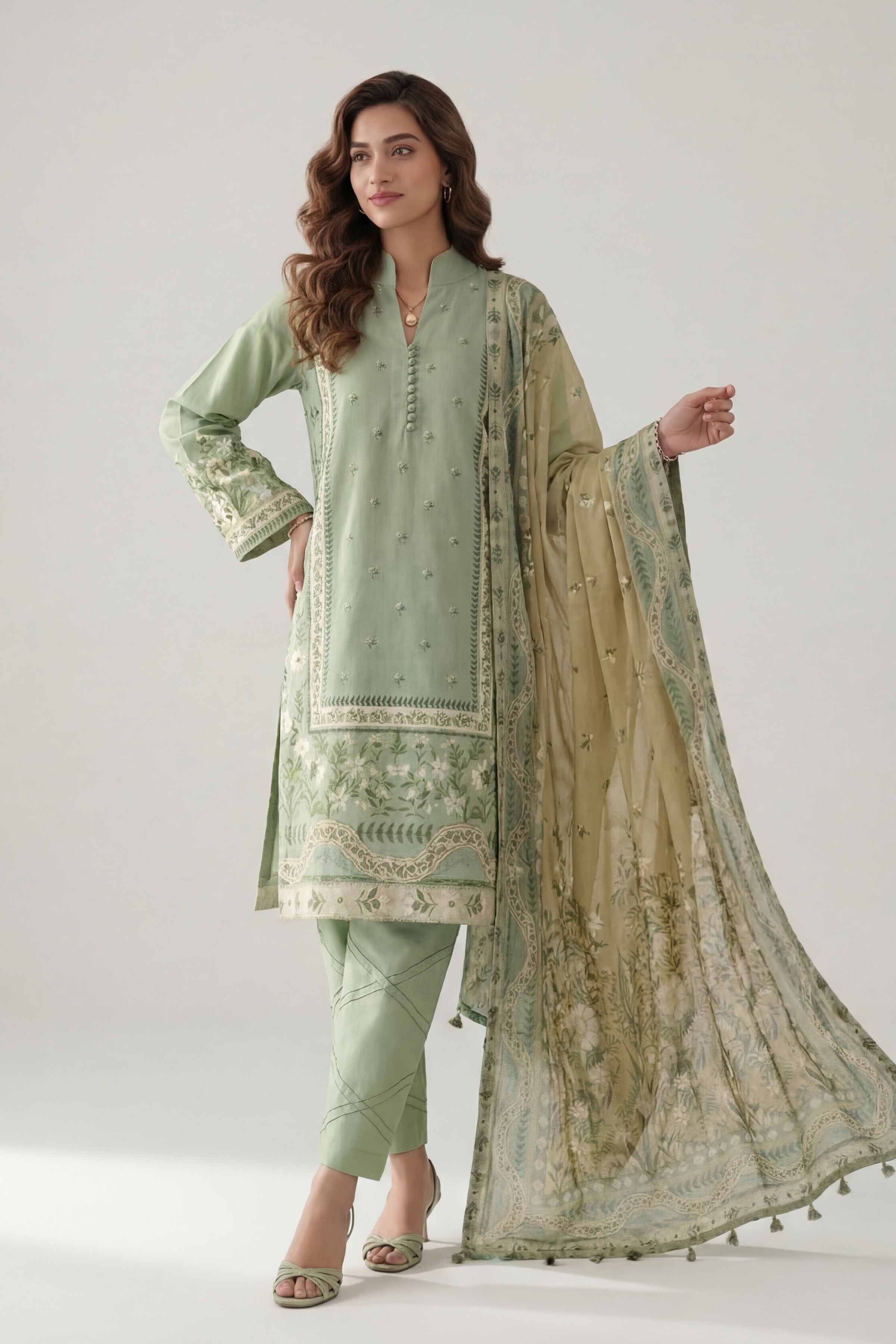 3 Piece - Digital Printed Suit - 42601468 - Image 4