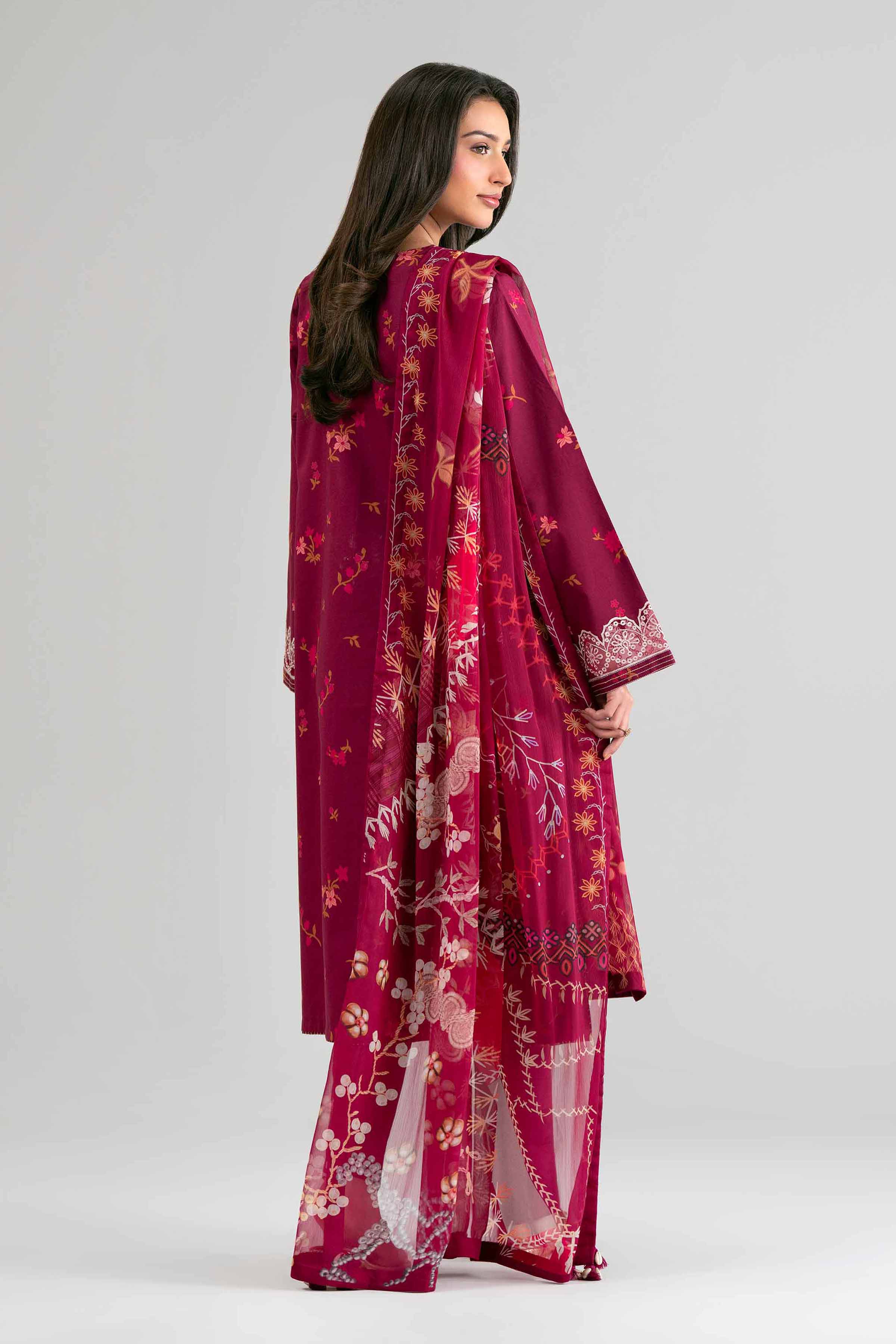 2 Piece - Digital Printed Embroidered Suit - 42601591 - Image 3