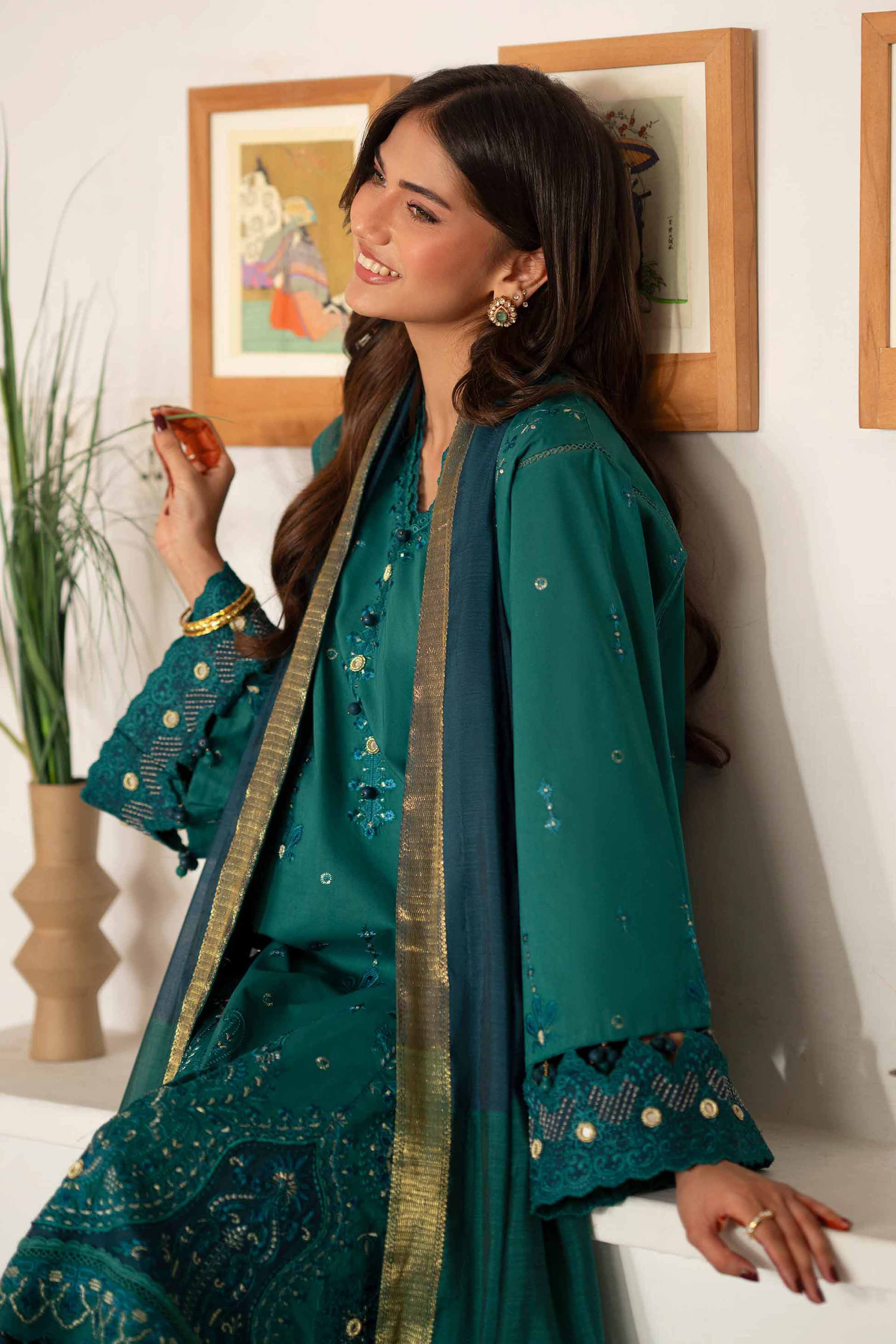 3 Piece - Embroidered Suit - 42601689 - Image 2