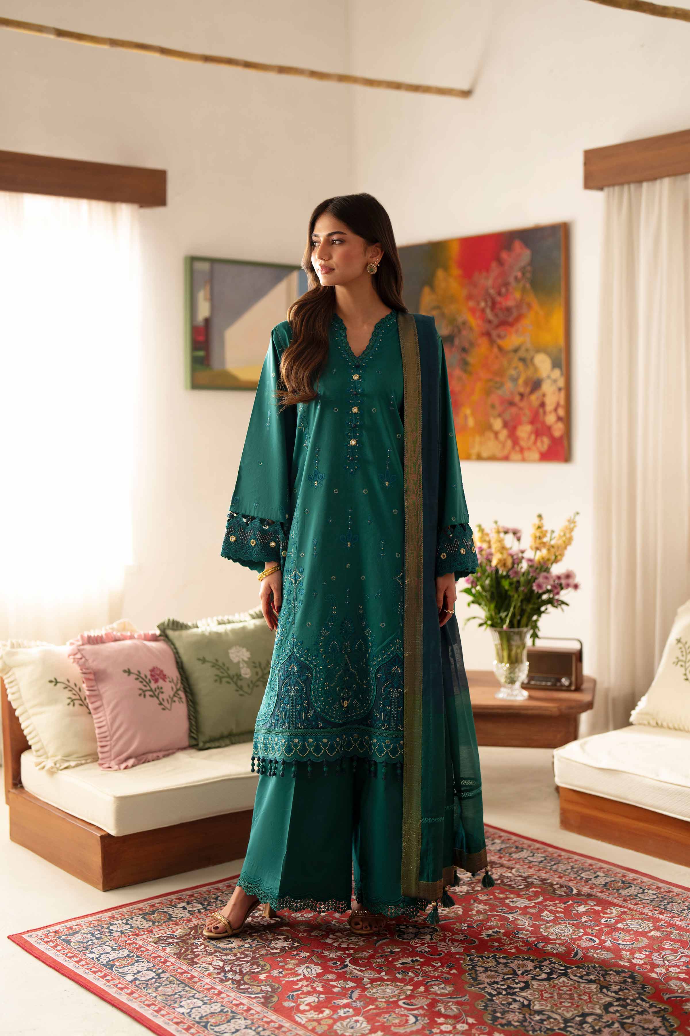 3 Piece - Embroidered Suit - 42601689 - Image 6