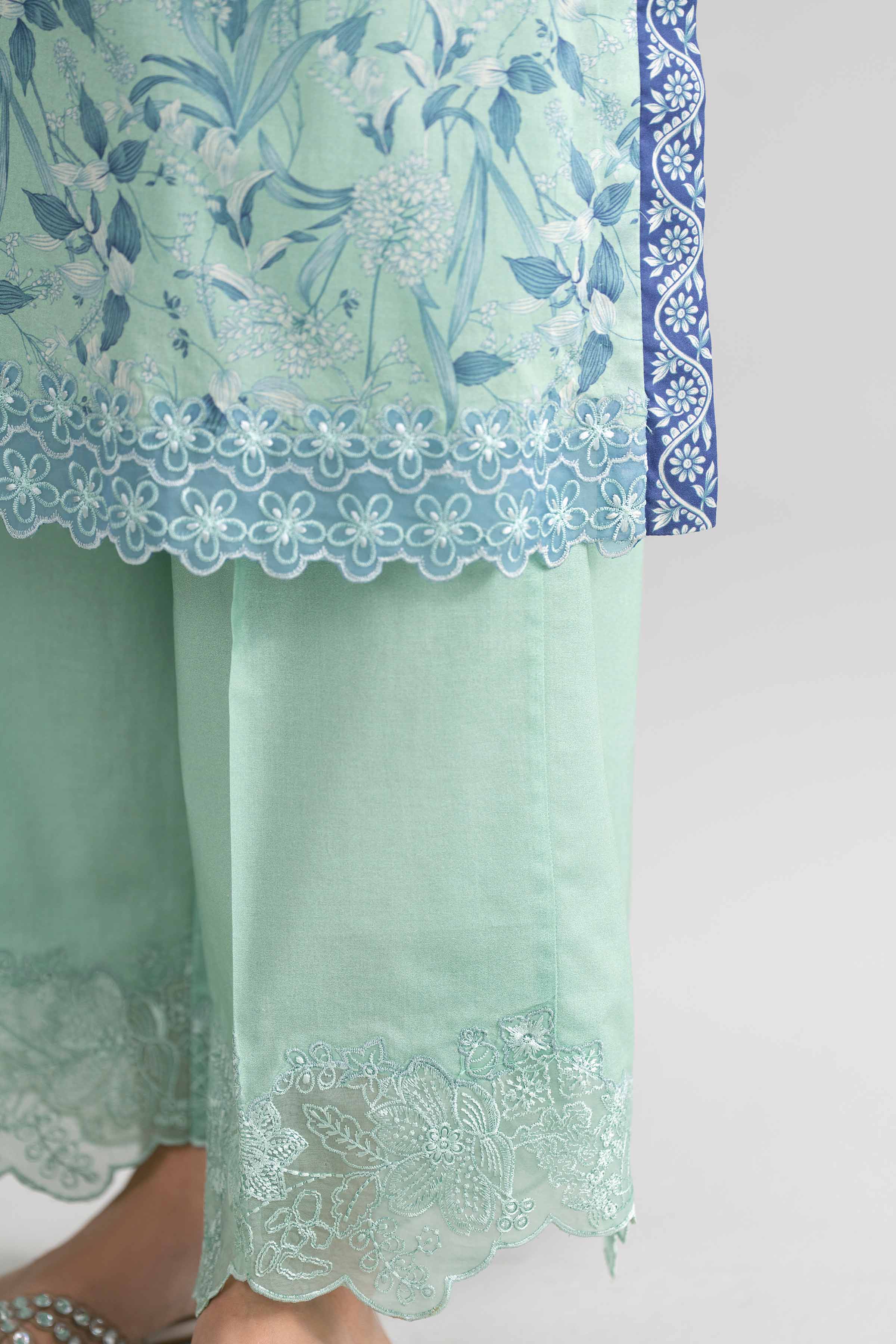 3 Piece - Digital Printed Embroidered Suit - 42601751 - Image 5