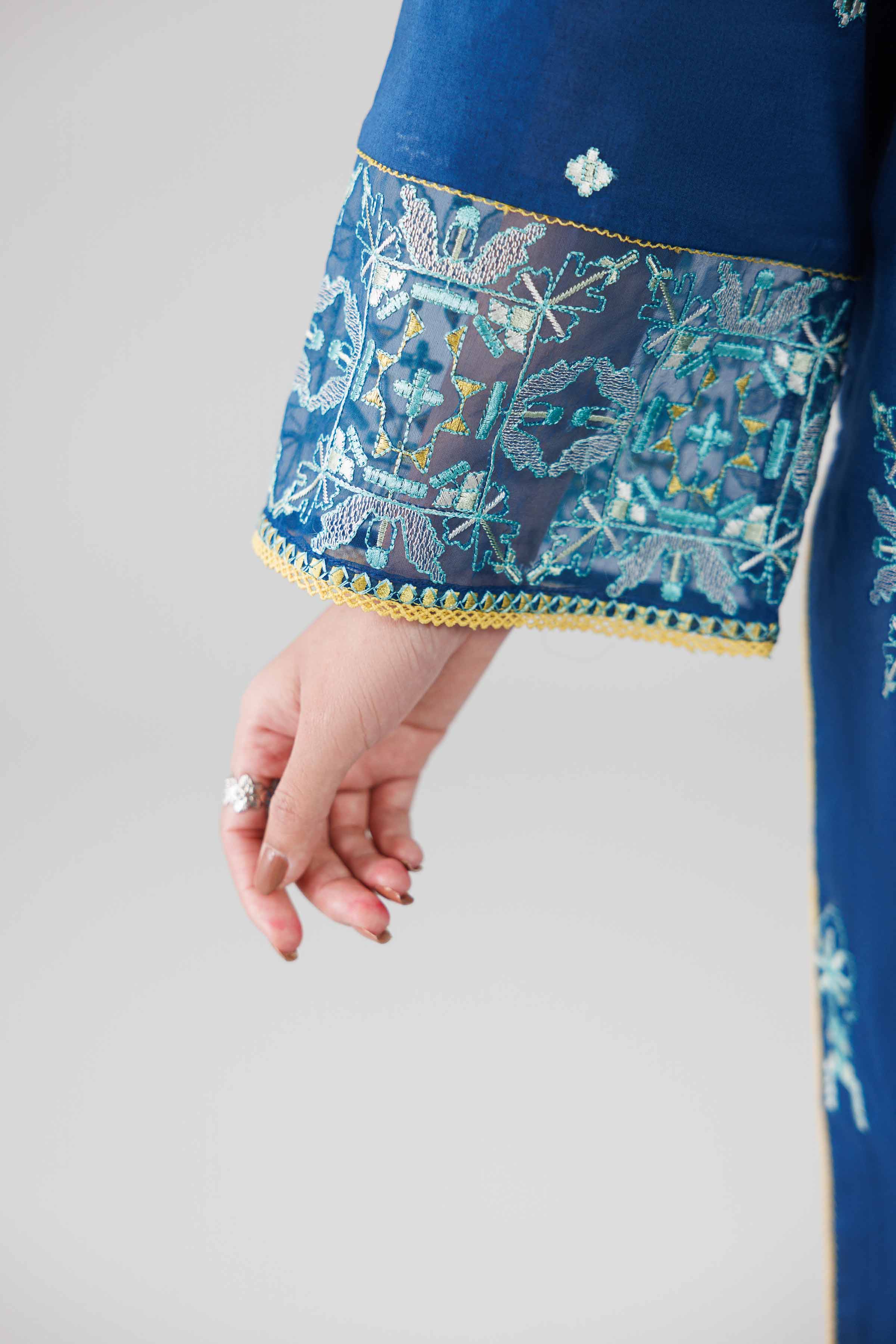 3 Piece - Digital Printed Embroidered Suit - 42601829 - Image 5