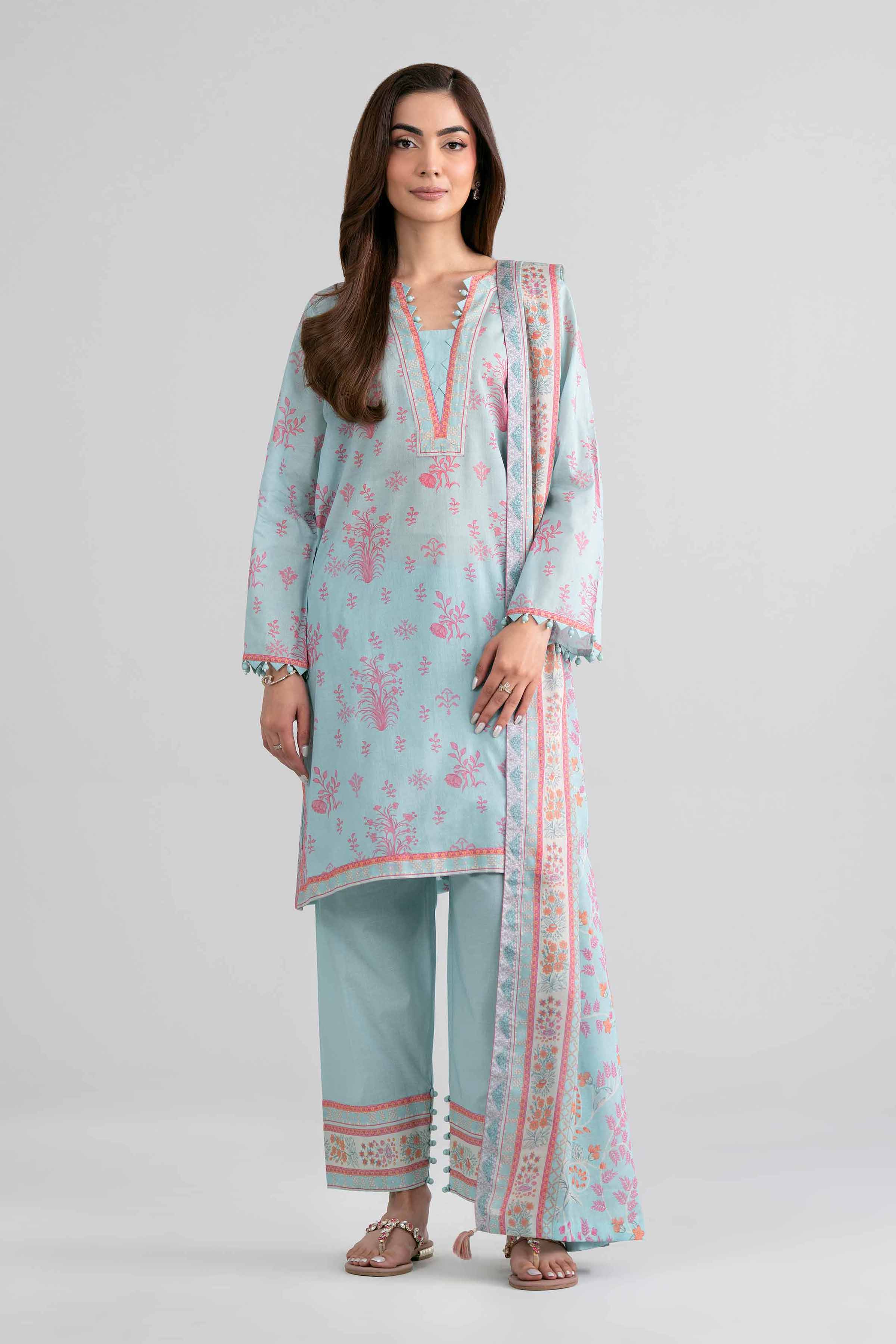 3 Piece - Printed Suit - 42601976