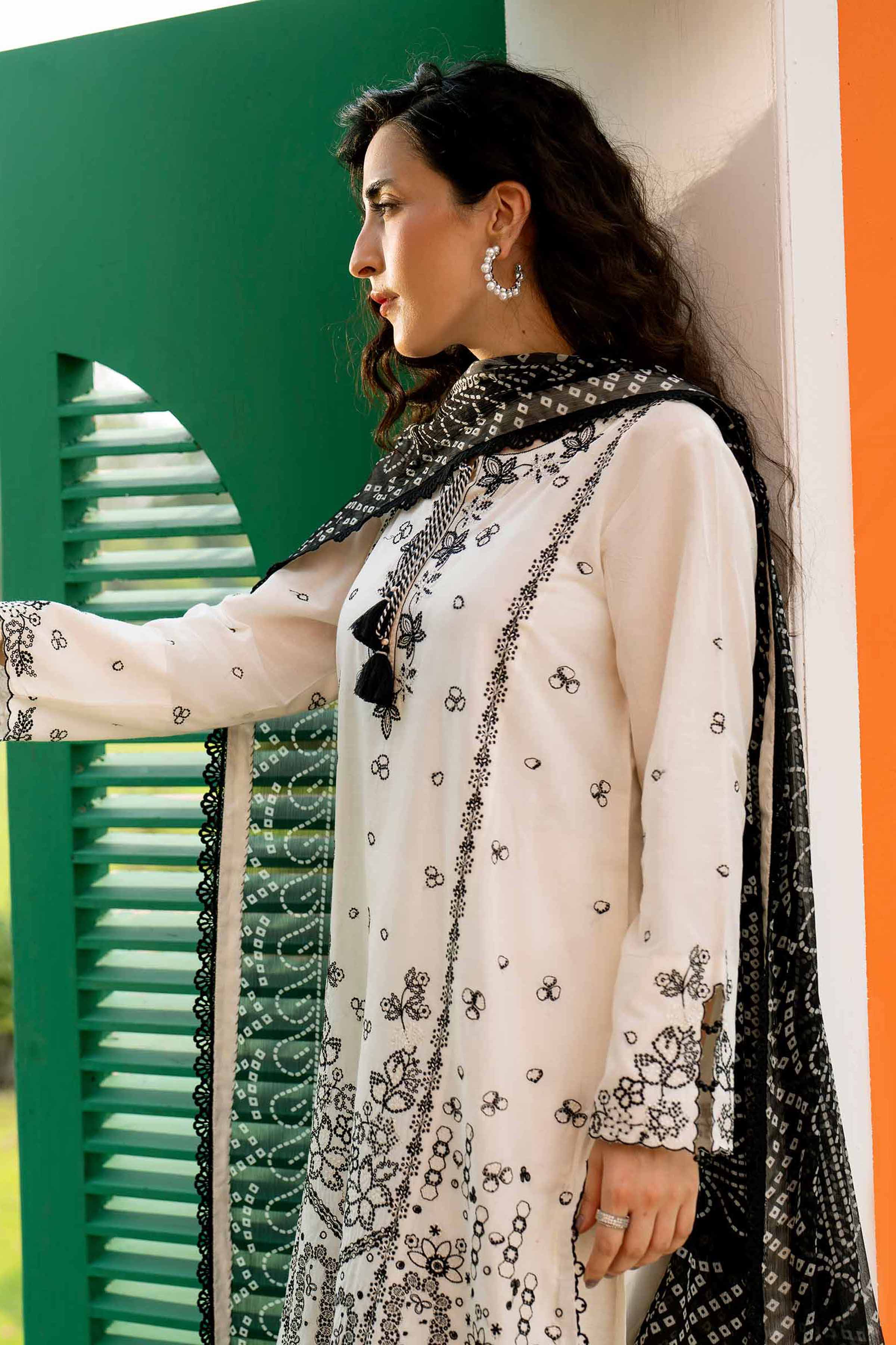 3 Piece - Digital Printed Embroidered Suit - 42601993 - Image 2
