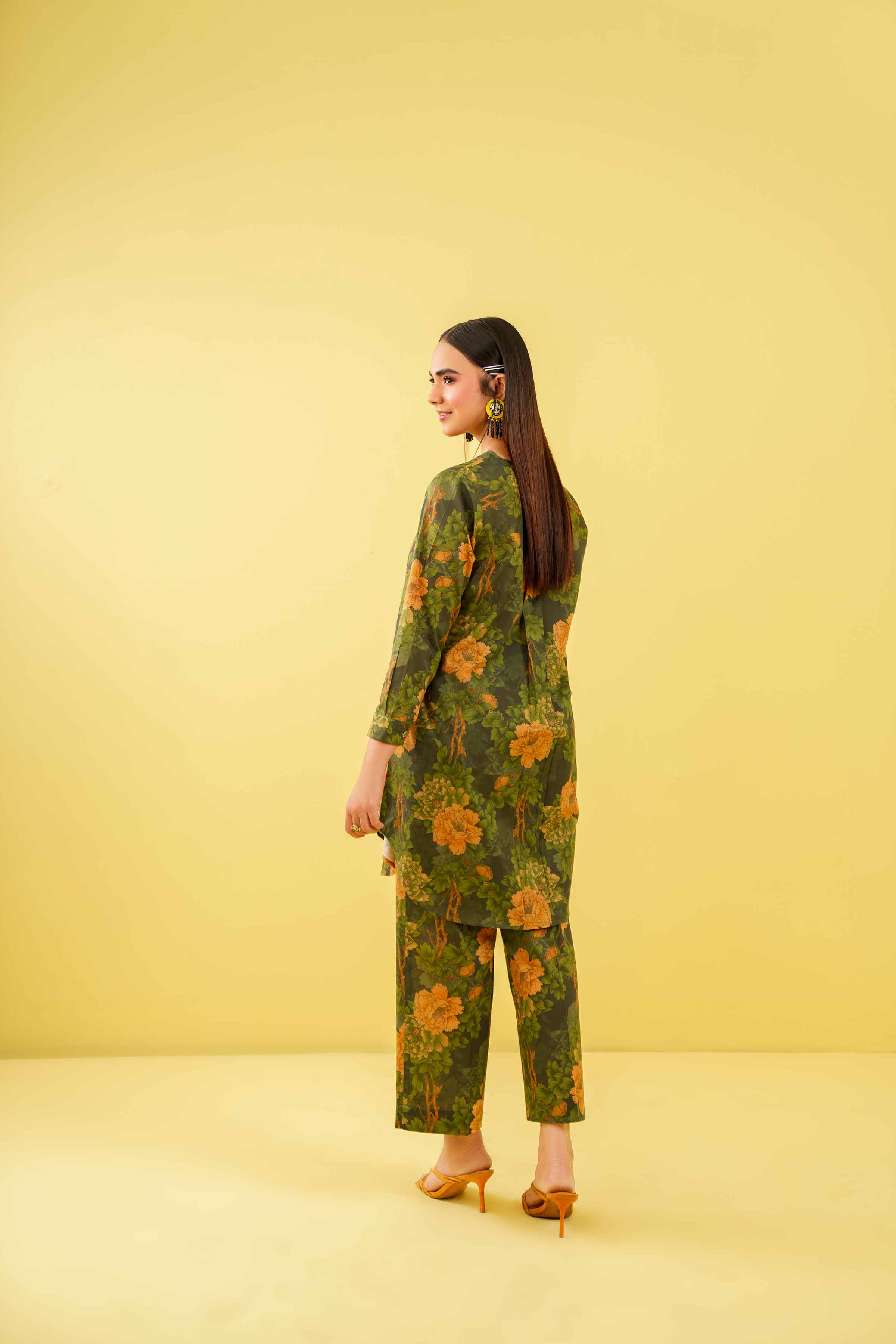 2 Piece - Printed Suit - AS24-55 - Image 3
