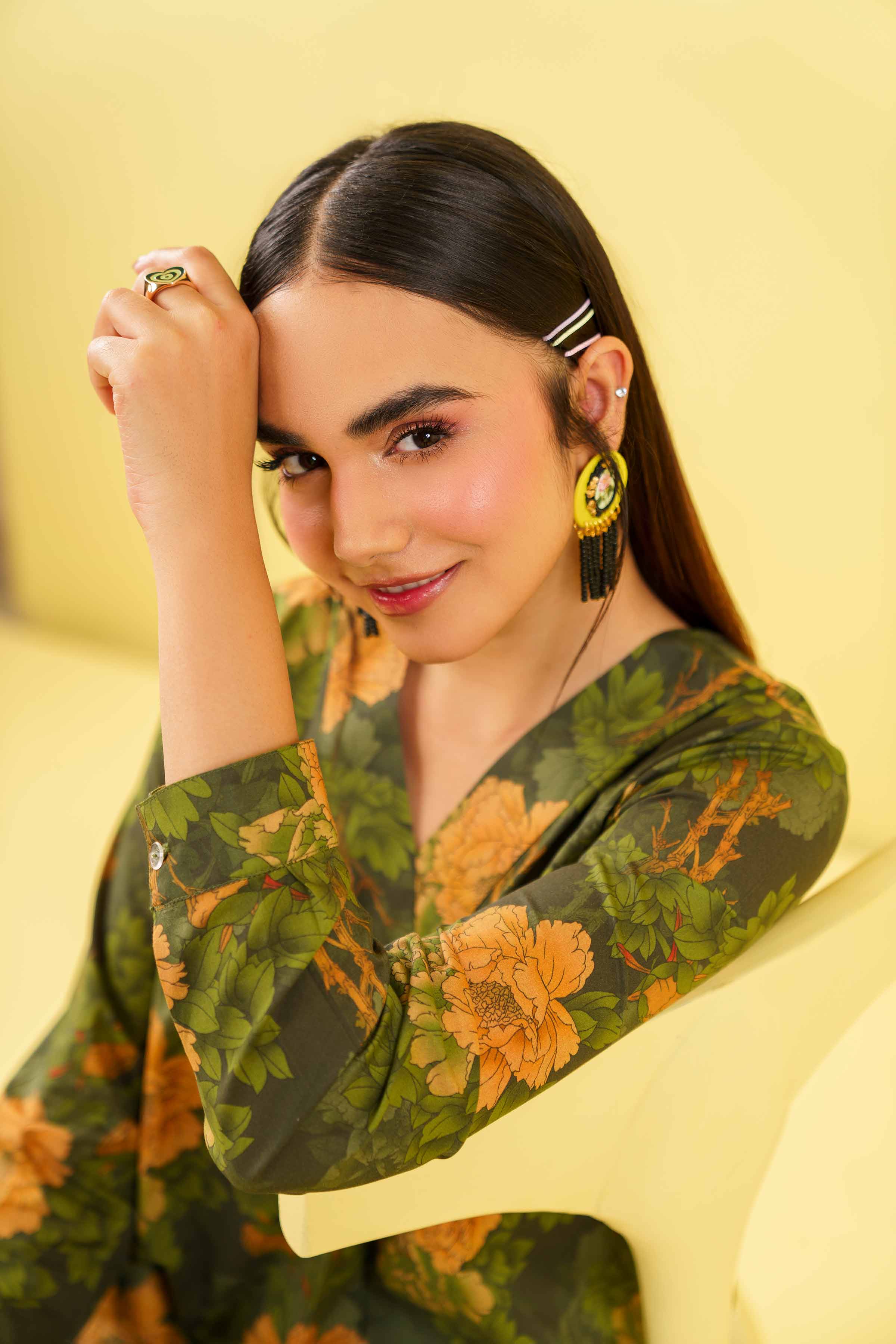 2 Piece - Printed Suit - AS24-55 - Image 5