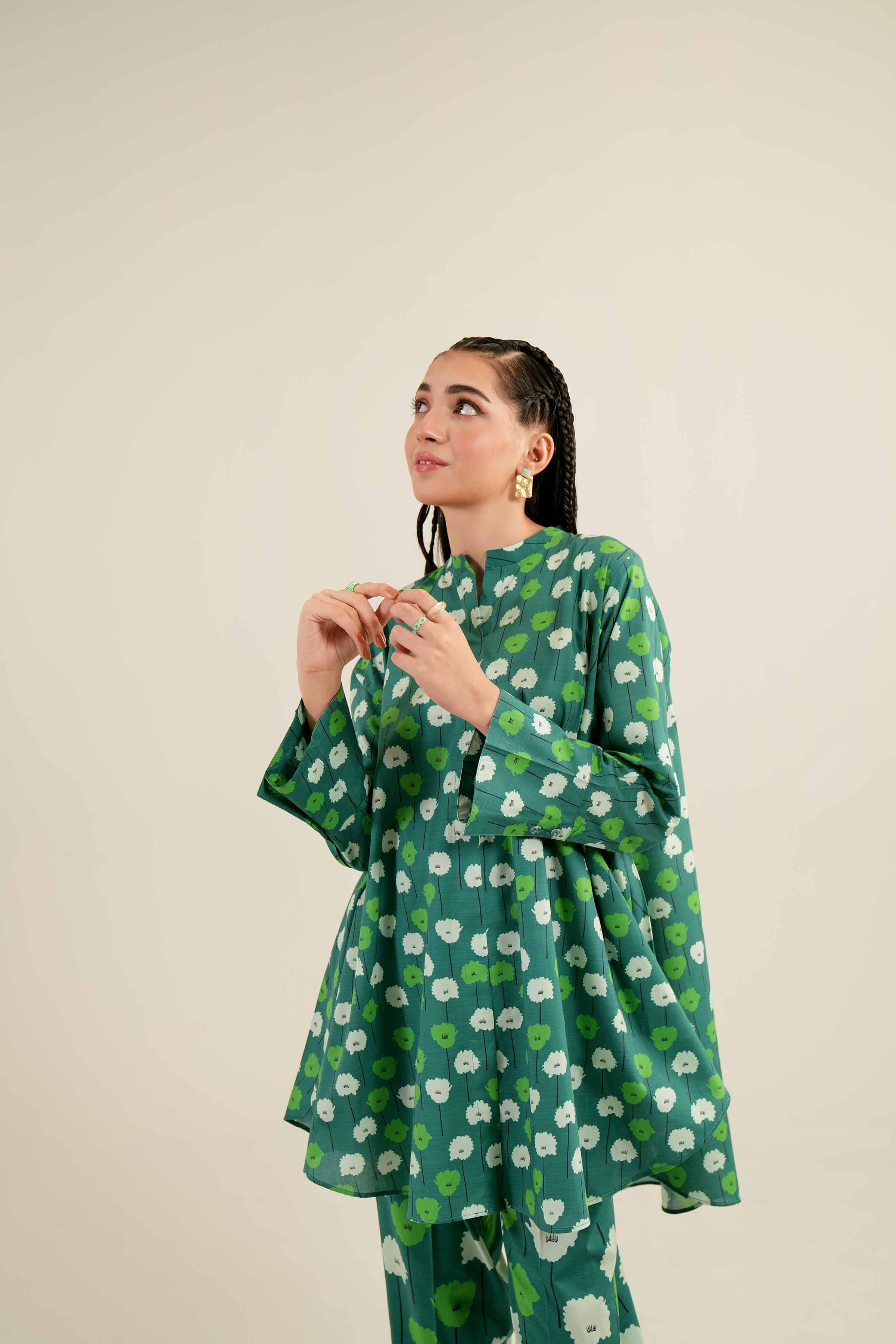 2 Piece - Printed Suit - AS24-62 - Image 7