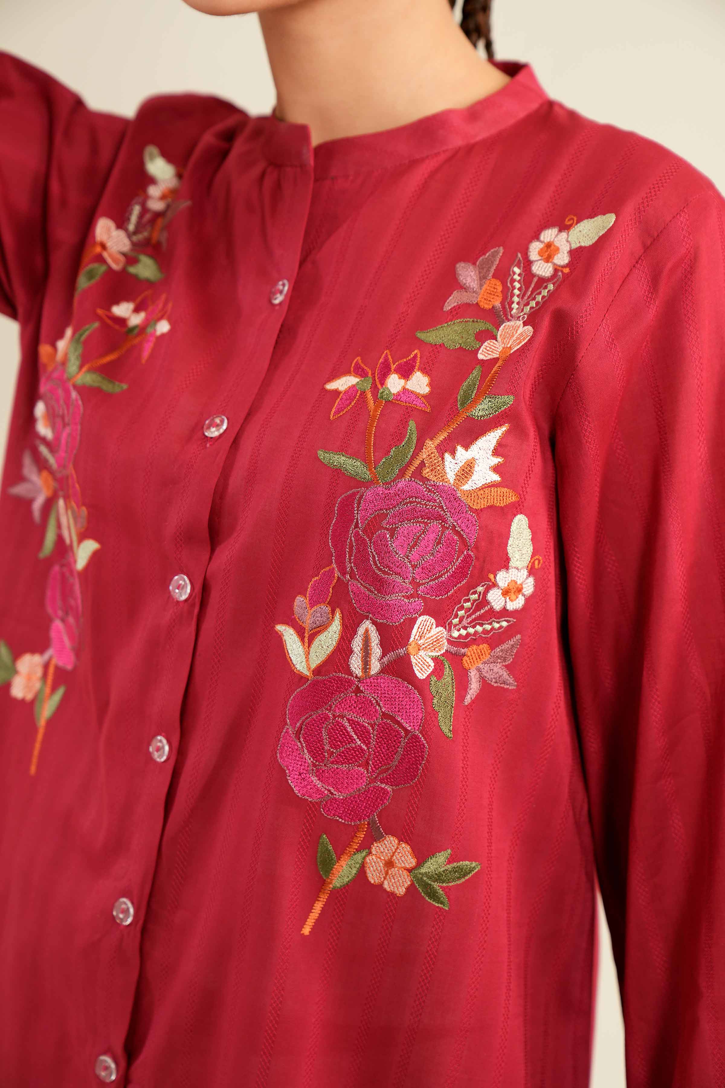 Embroidered Shirt - AS24-66 - Image 7