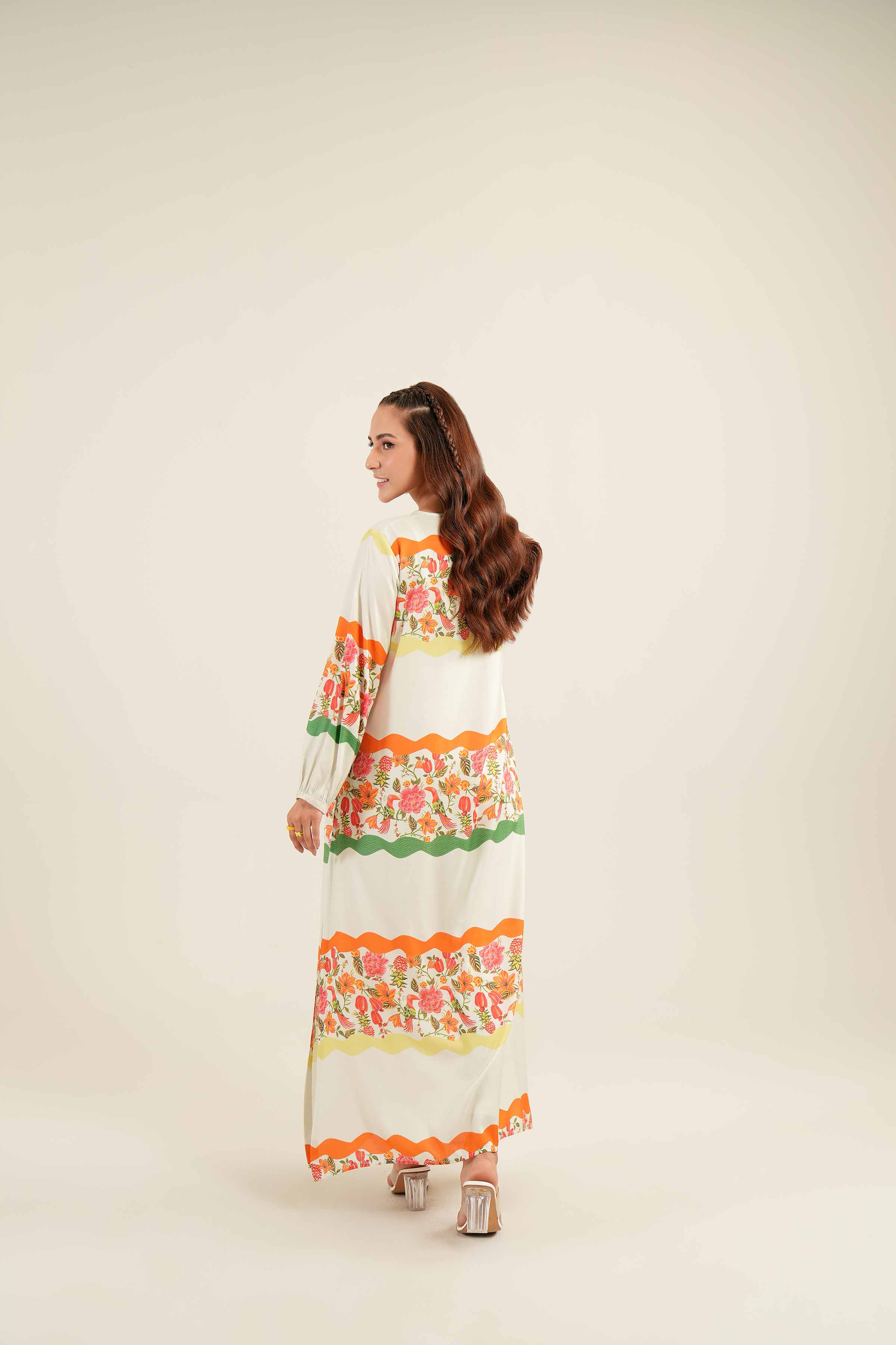 Printed Dress - AS24-69 - Image 3