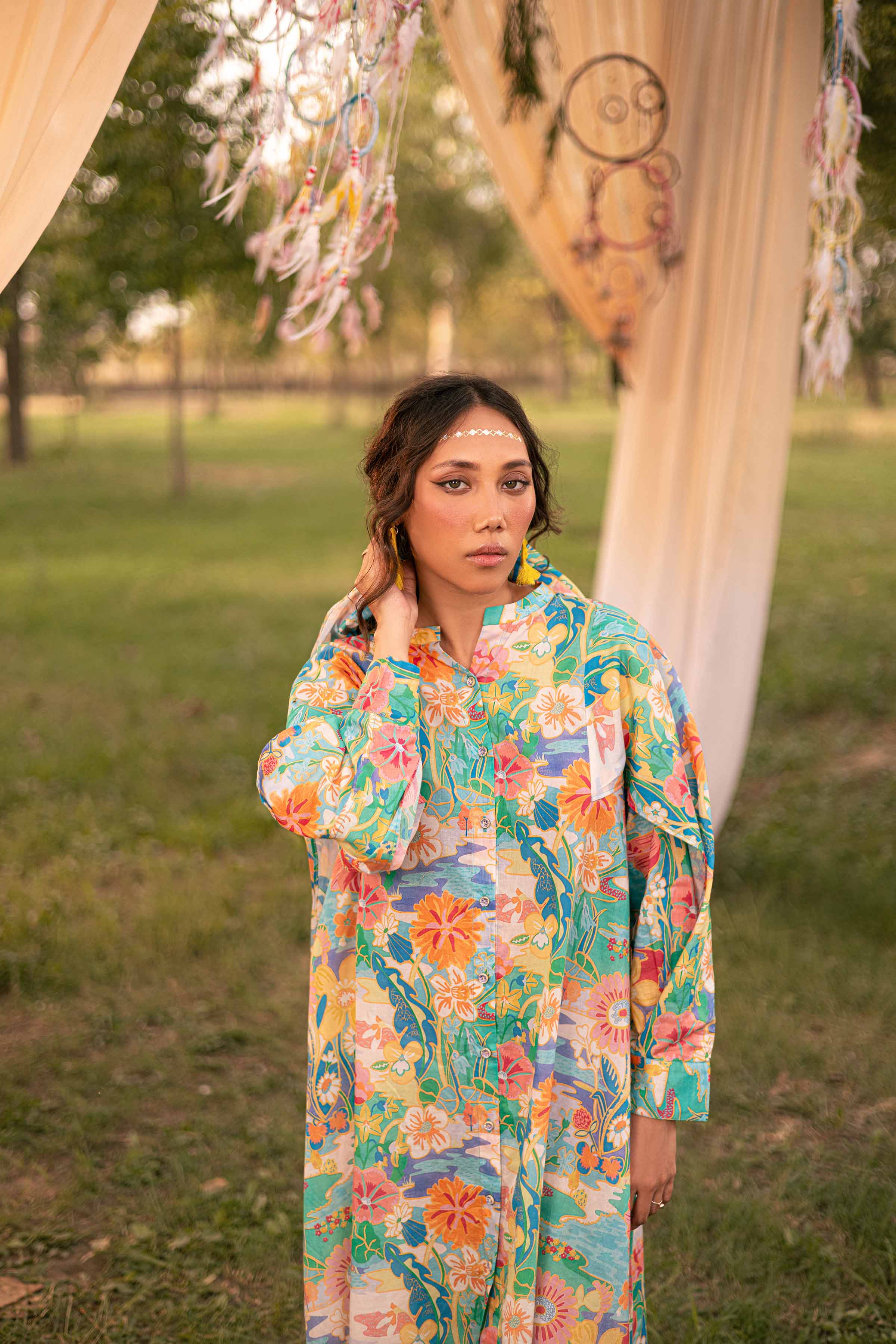 Printed Dress - AS24-88 - Image 5