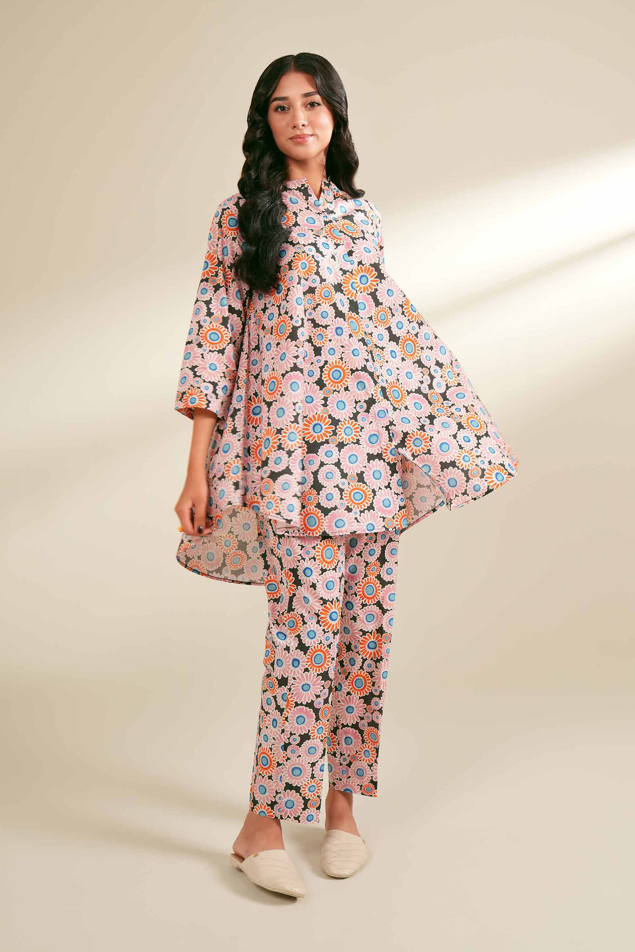 2 Piece - Printed Suit - AS24-90
