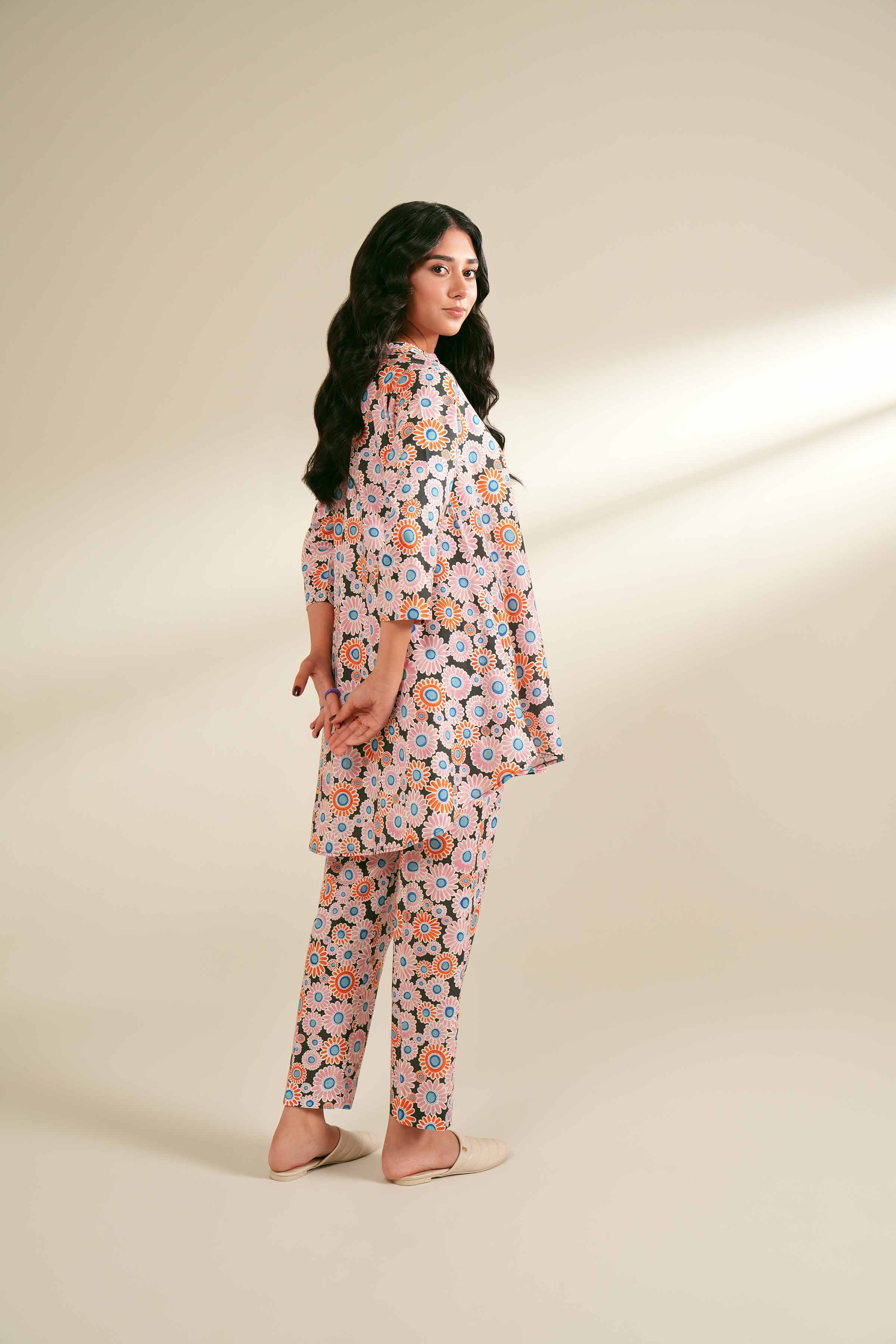 2 Piece - Printed Suit - AS24-90 - Image 3