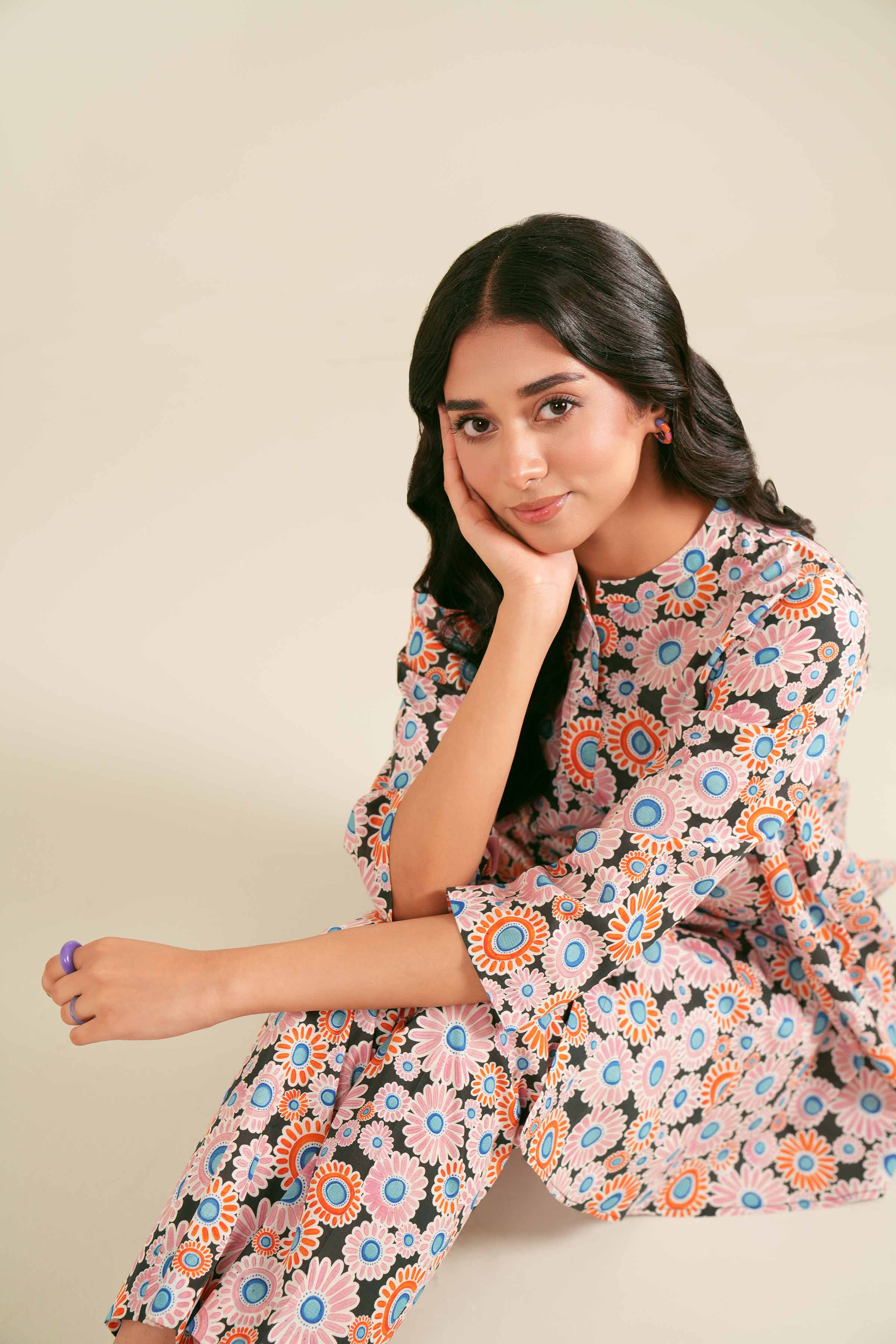 2 Piece - Printed Suit - AS24-90 - Image 7