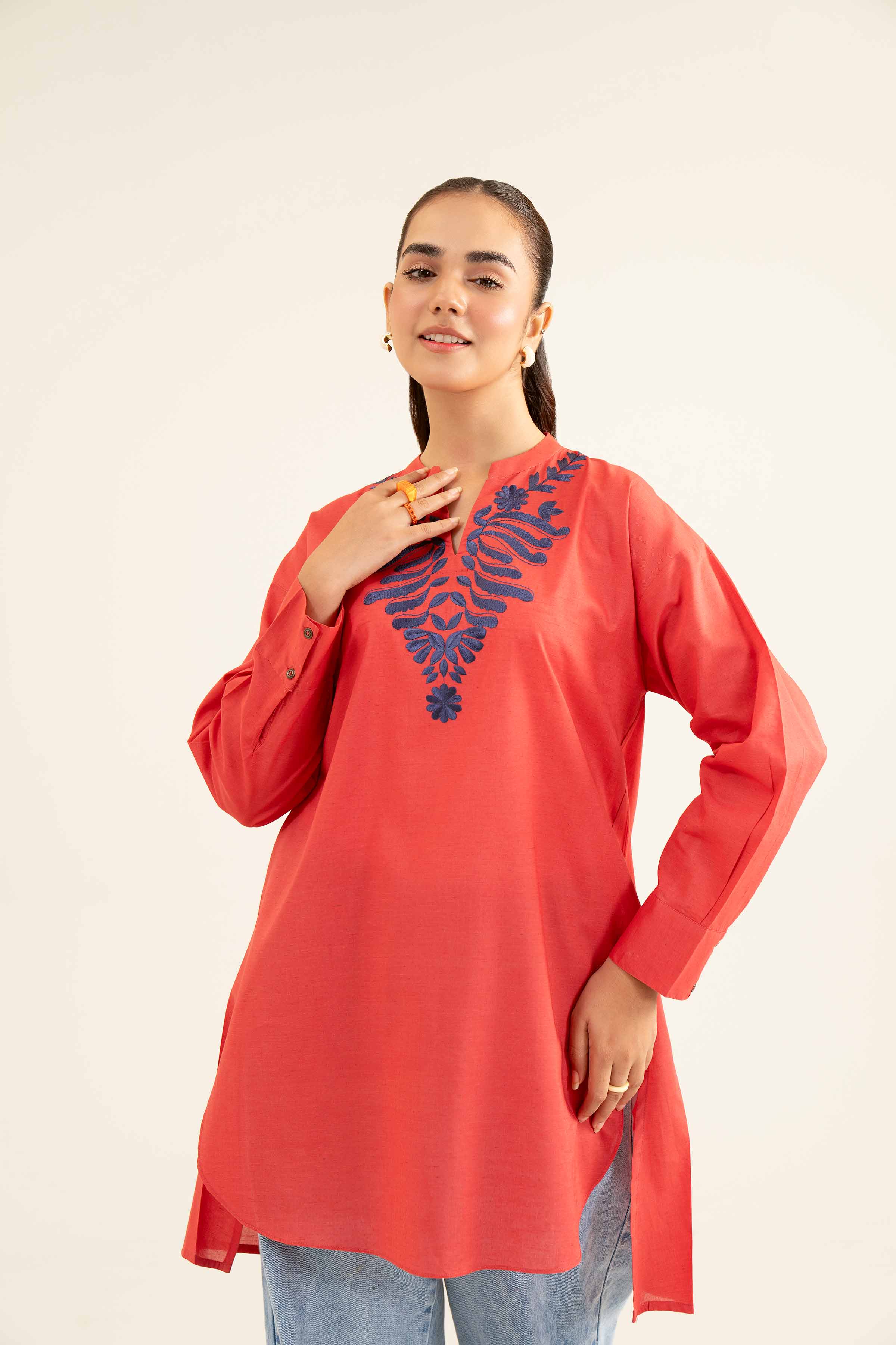 Embroidered Tunic - AS24-91 - Image 4