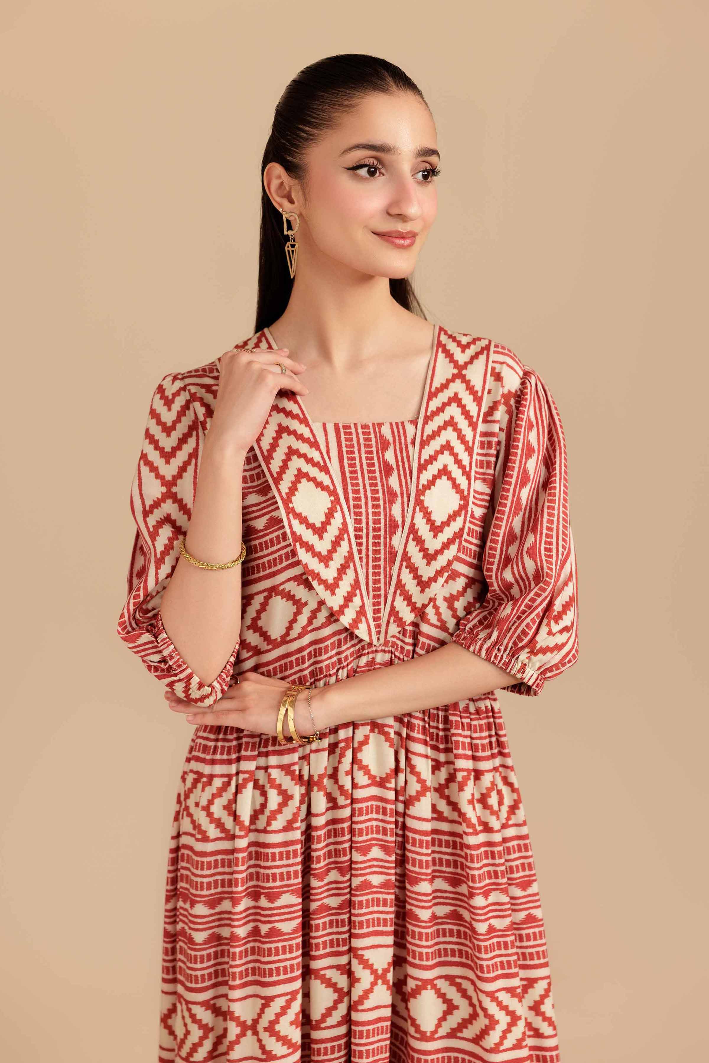 Printed Dress - AS25-114