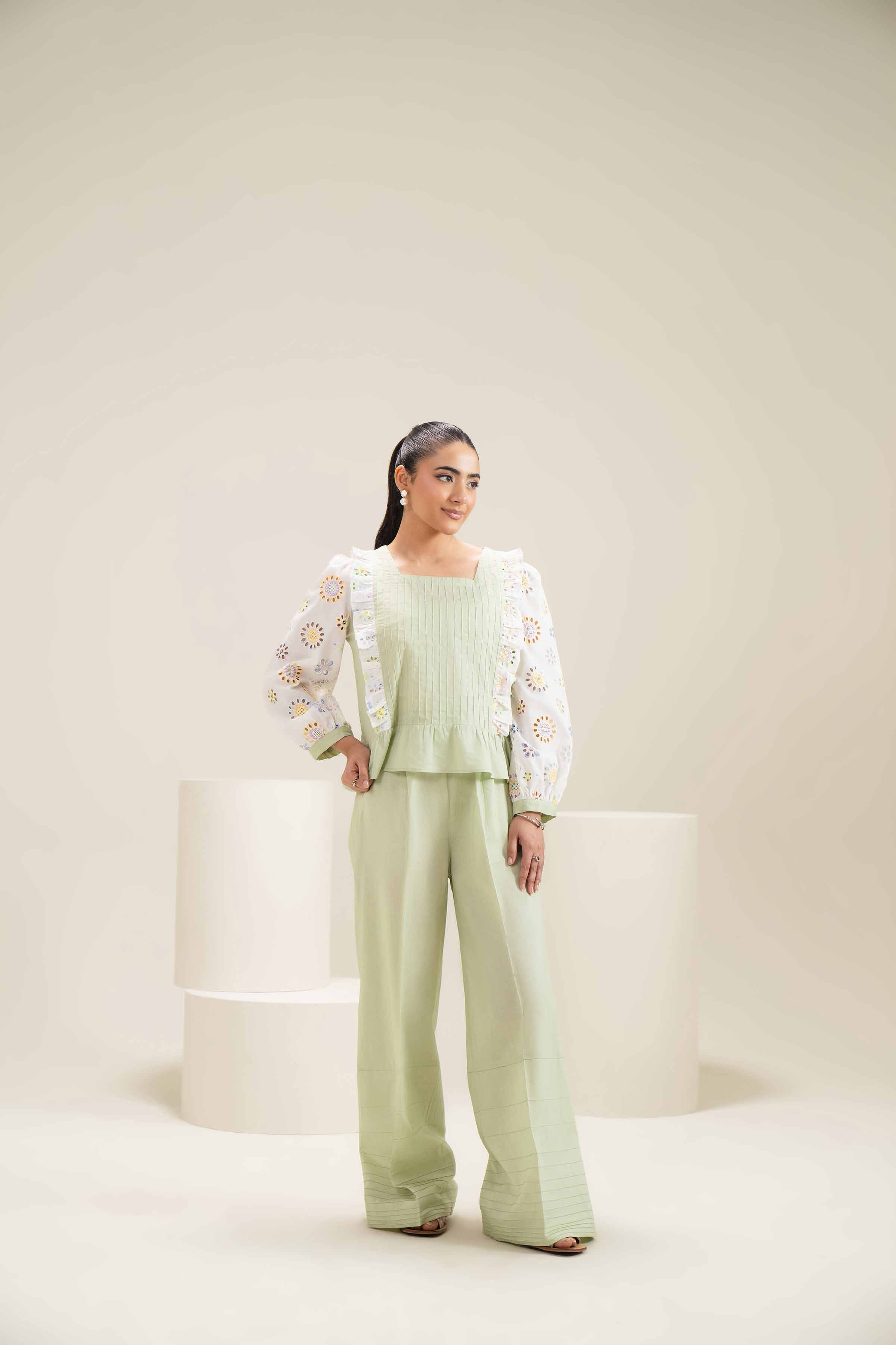 2 Piece - Embroidered Suit - AS25-50 - Image 4