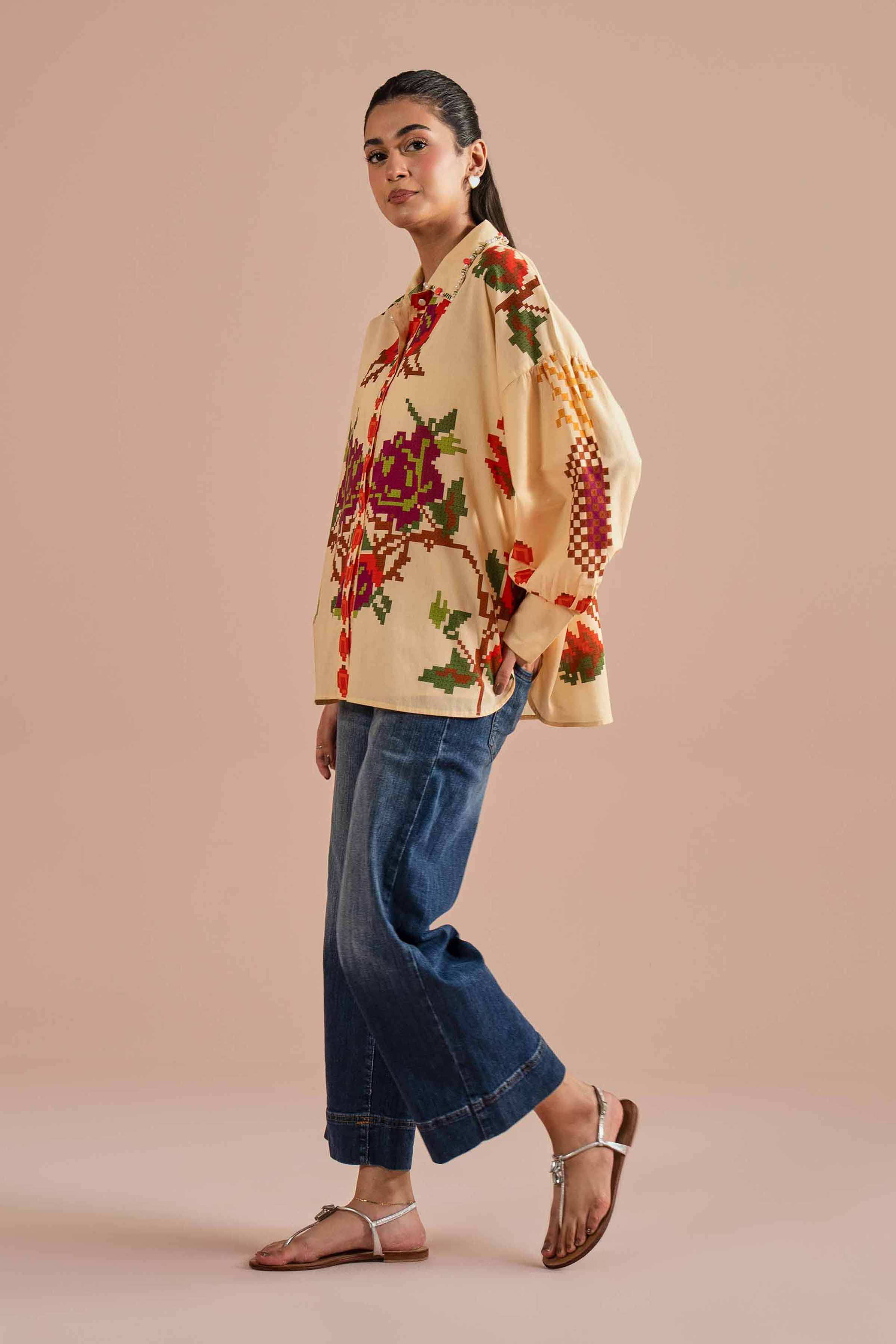 Printed Shirt - AS26-18 - Image 4