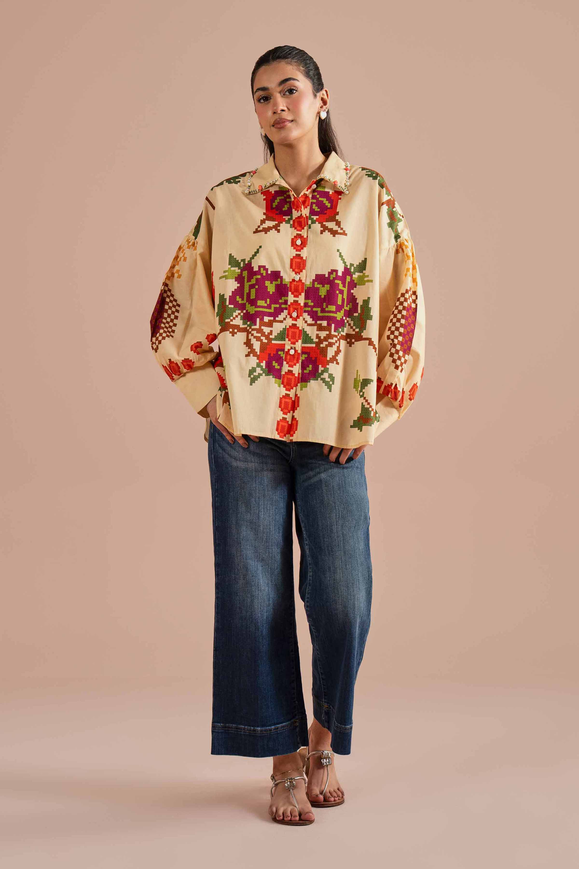 Printed Shirt - AS26-18 - Image 5