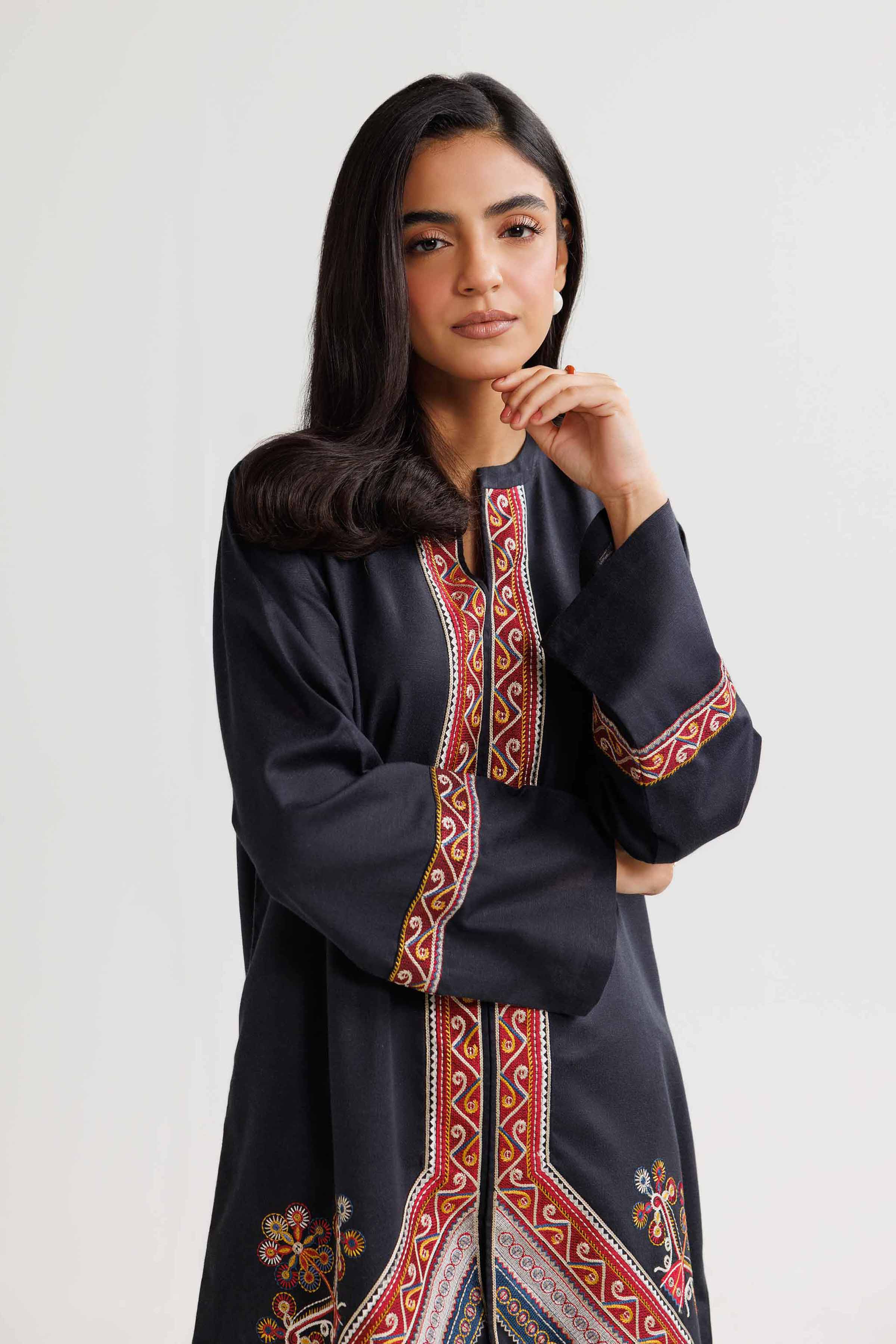 2 Piece - Embroidered Suit - AW24-07 - Image 2