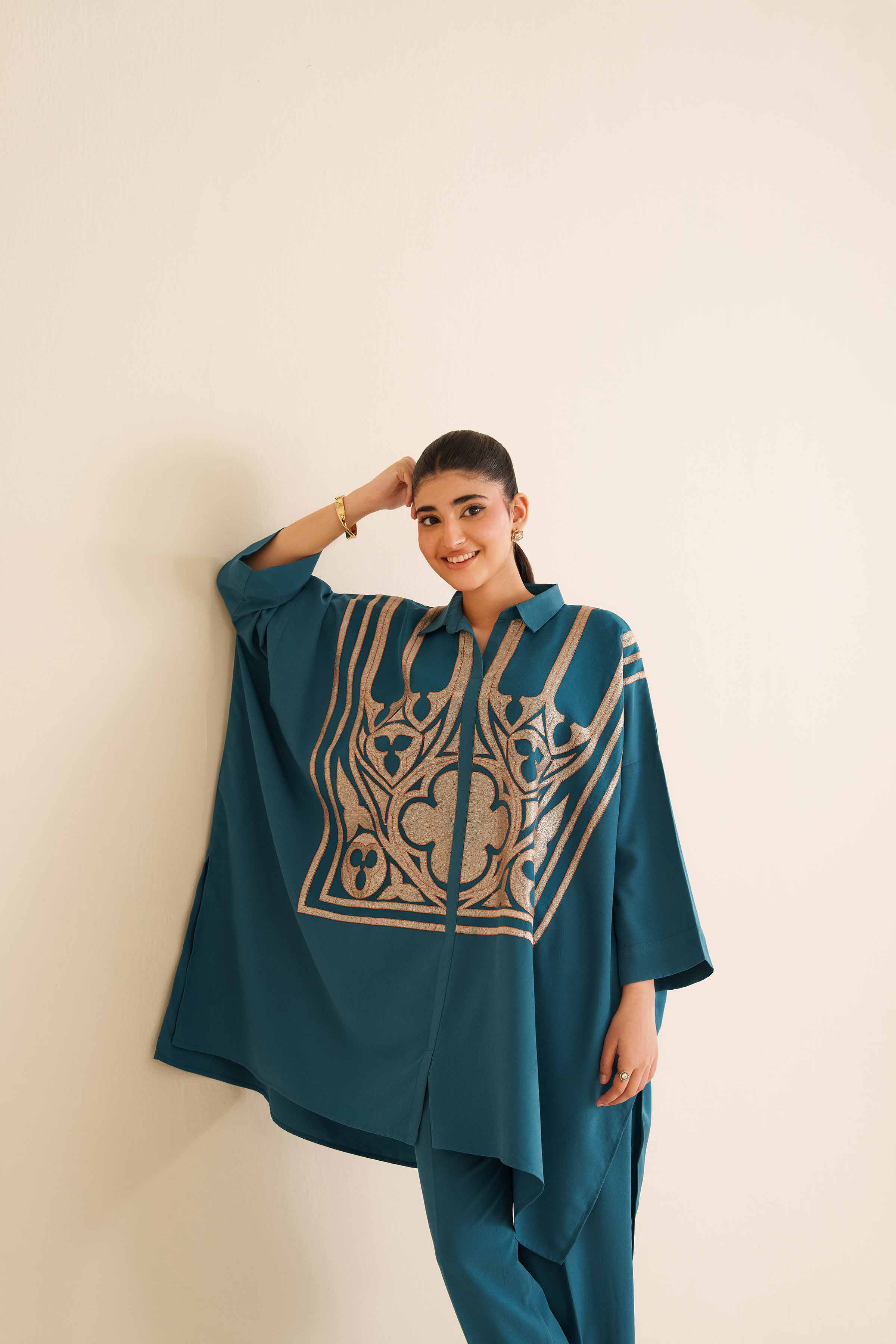 2 Piece - Embroidered Suit - AW25-08 - Image 3