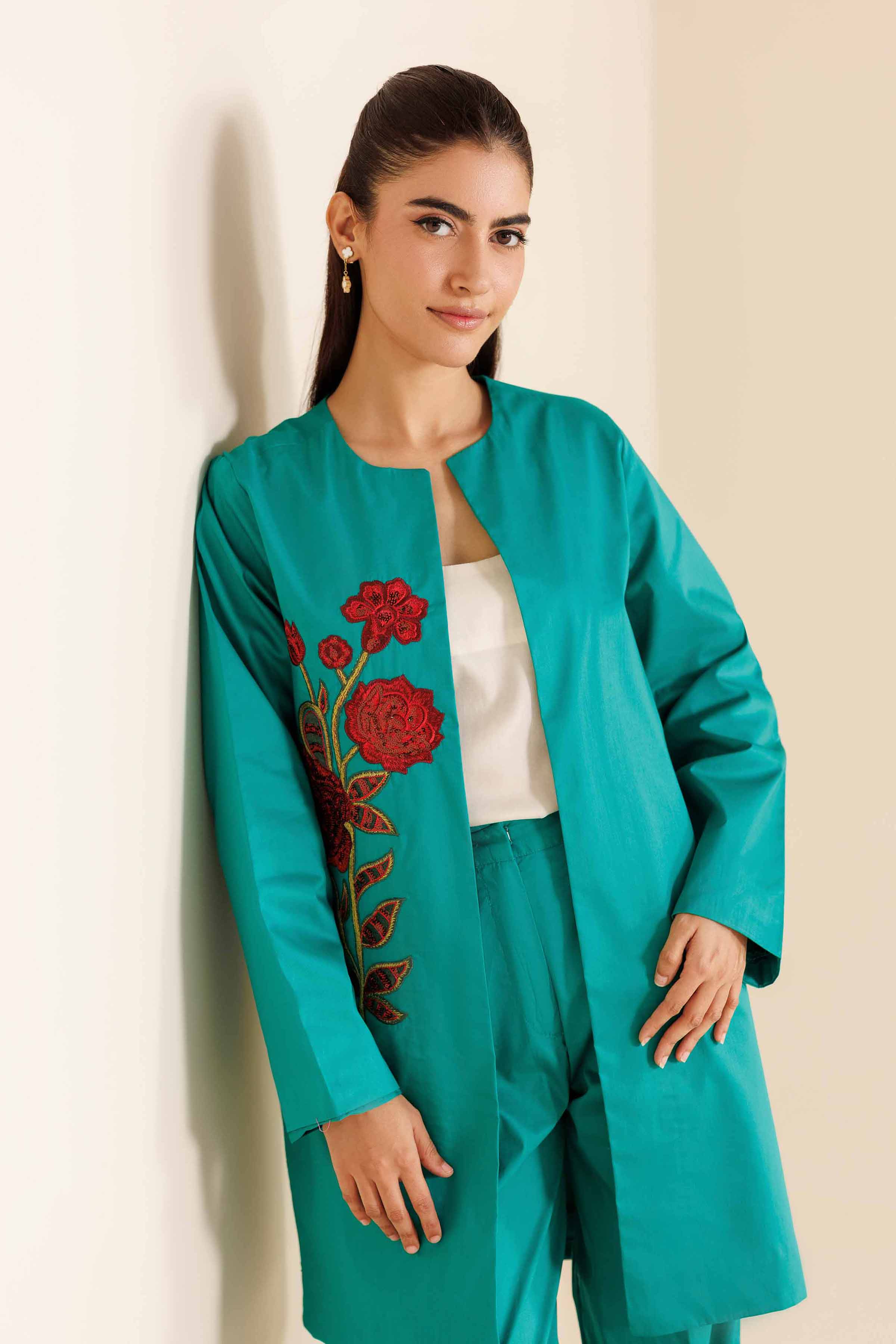 2 Piece - Embroidered Suit - AW25-09