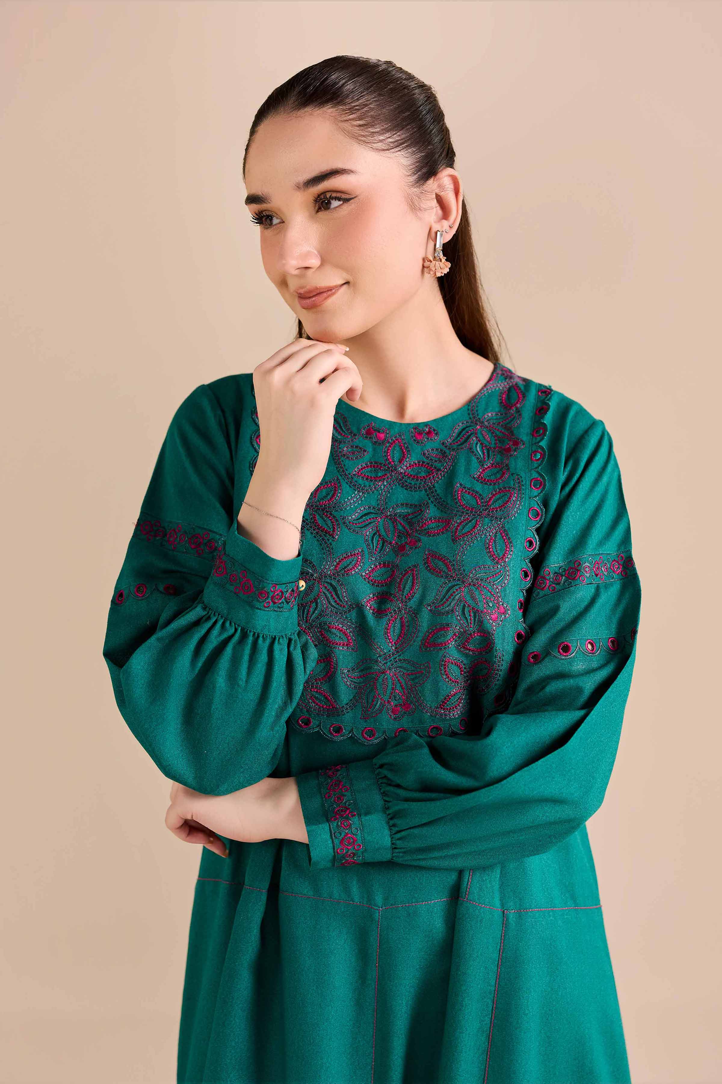 Embroidered Dress - AW25-50 - Image 2
