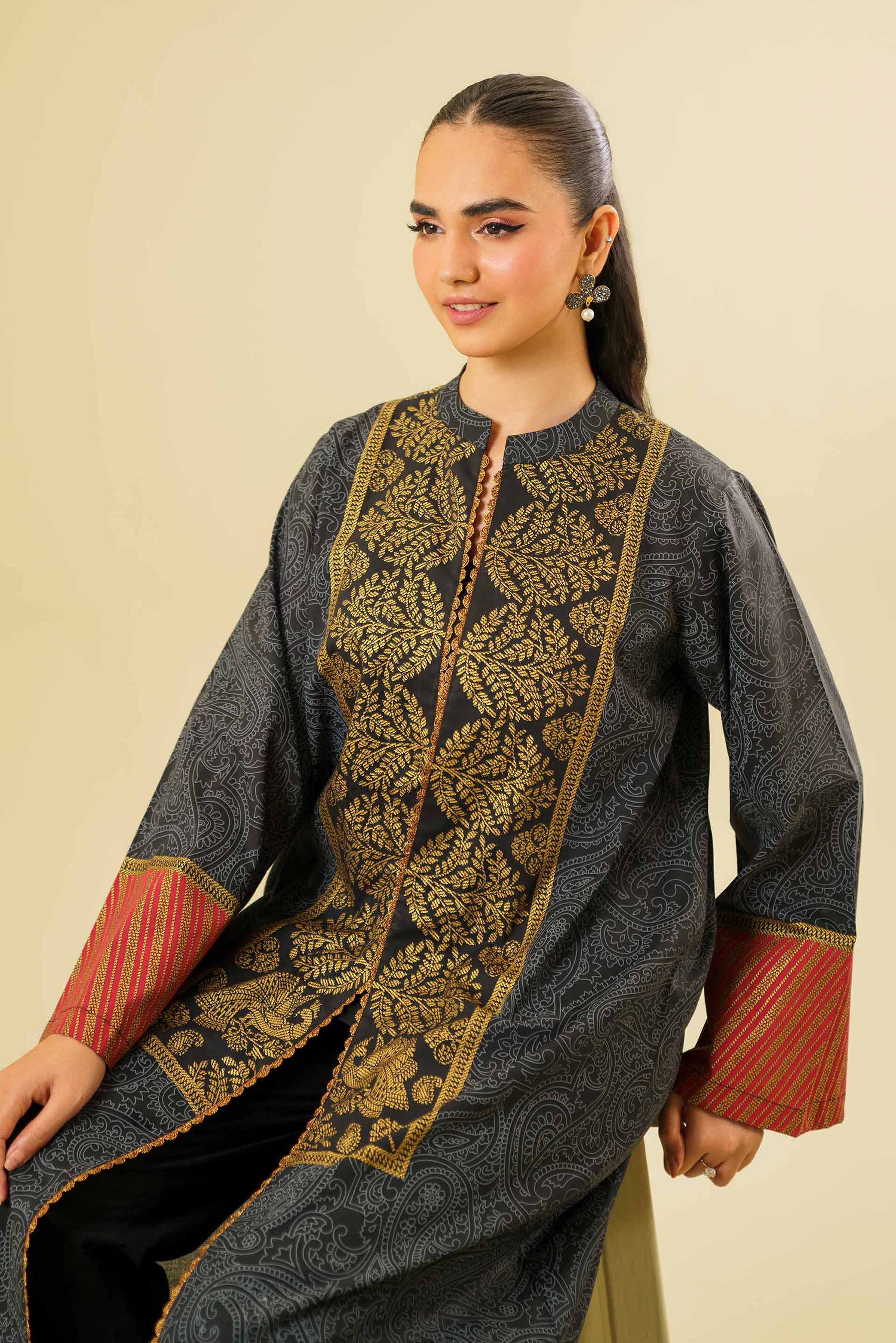 Printed Long Dress - FE24-60 - Image 2