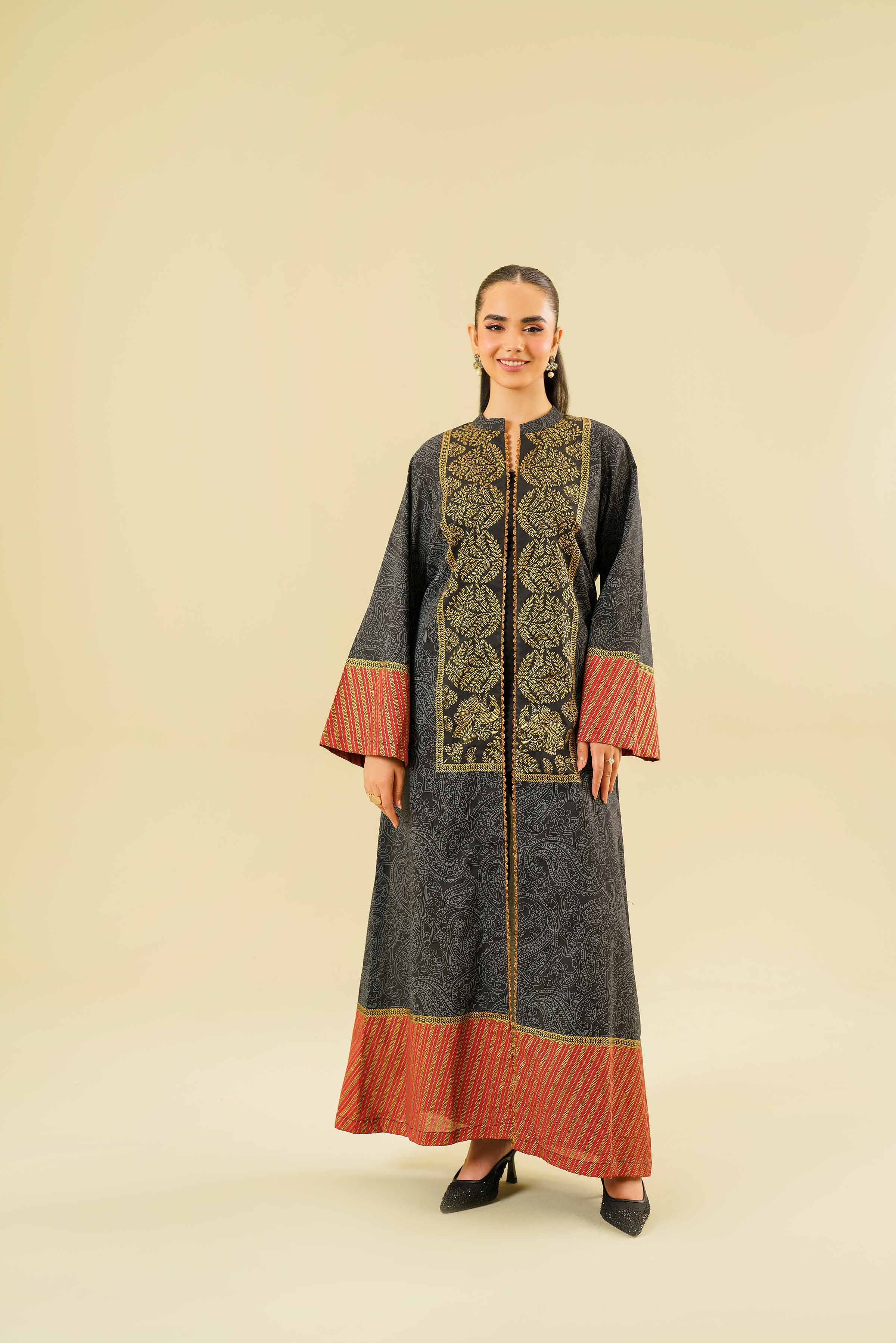 Printed Long Dress - FE24-60 - Image 4