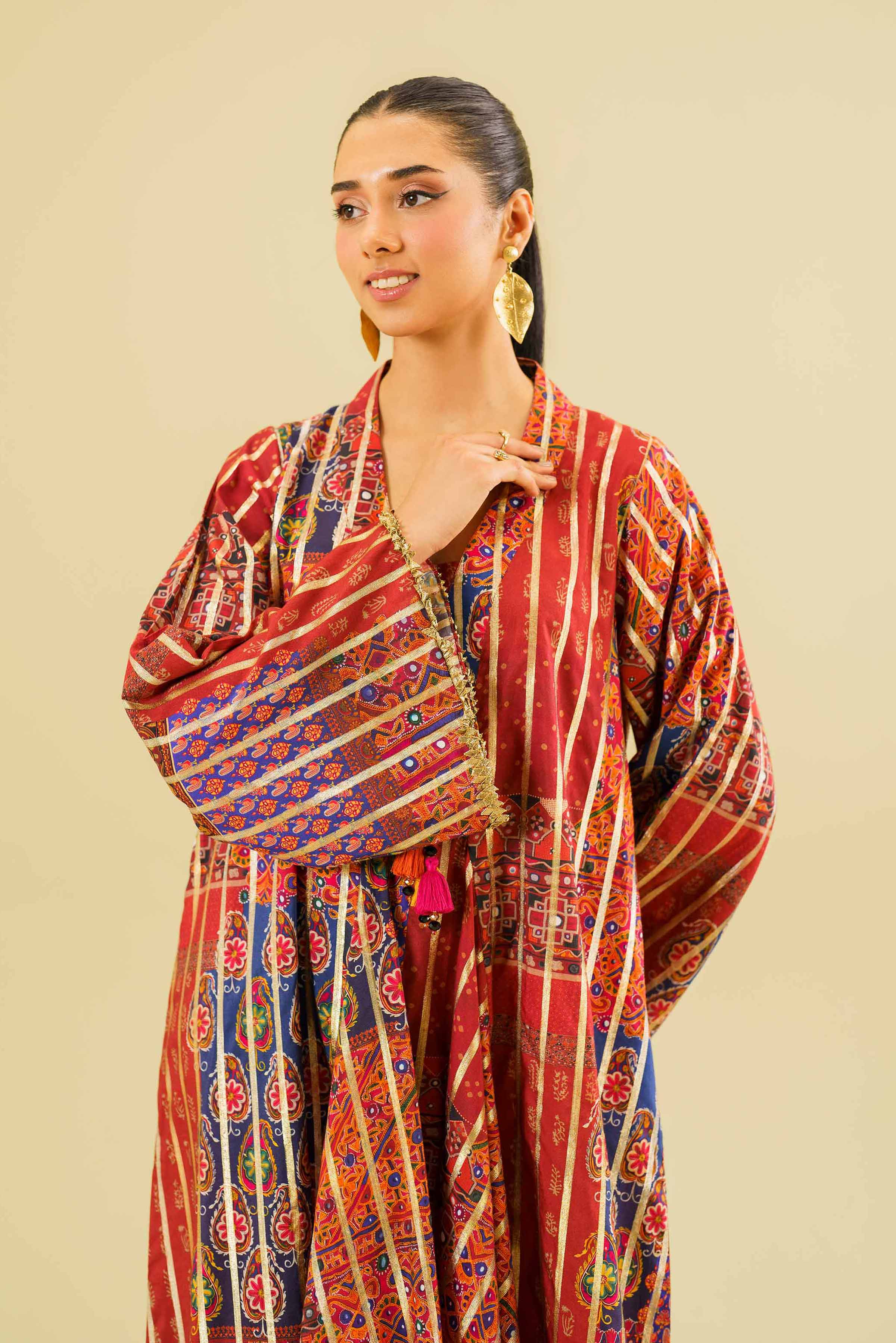 Printed Long Dress - FE24-64 - Image 2
