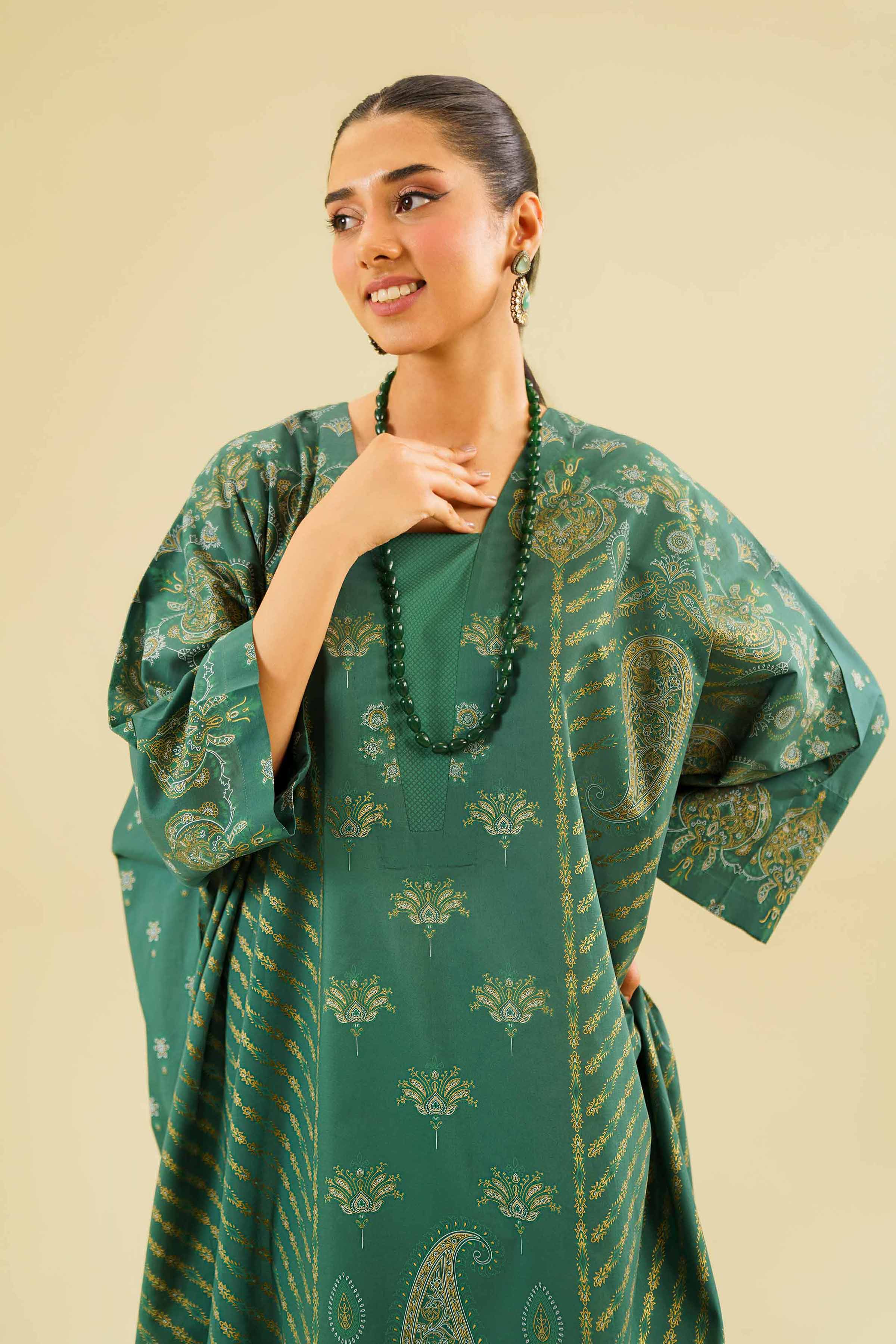 Printed Long Dress - FE24-68 - Image 2