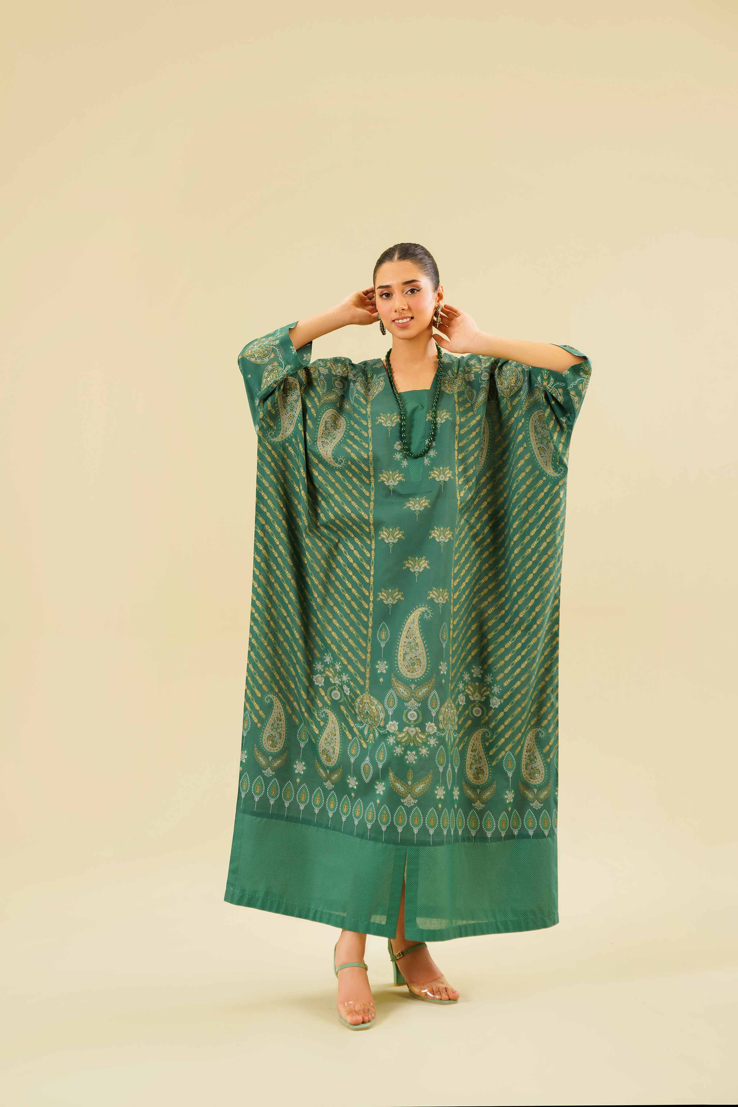 Printed Long Dress - FE24-68 - Image 4