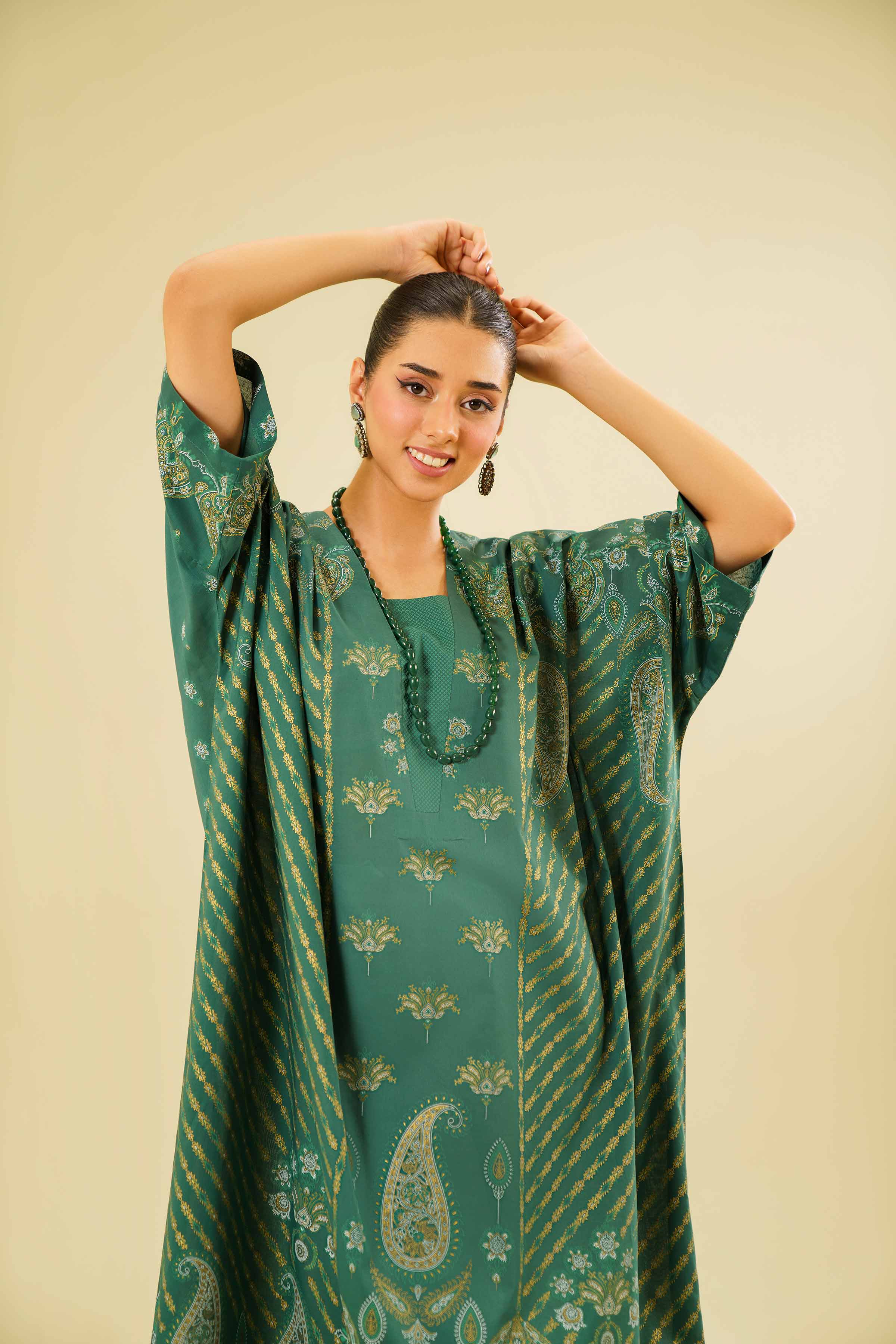 Printed Long Dress - FE24-68 - Image 5