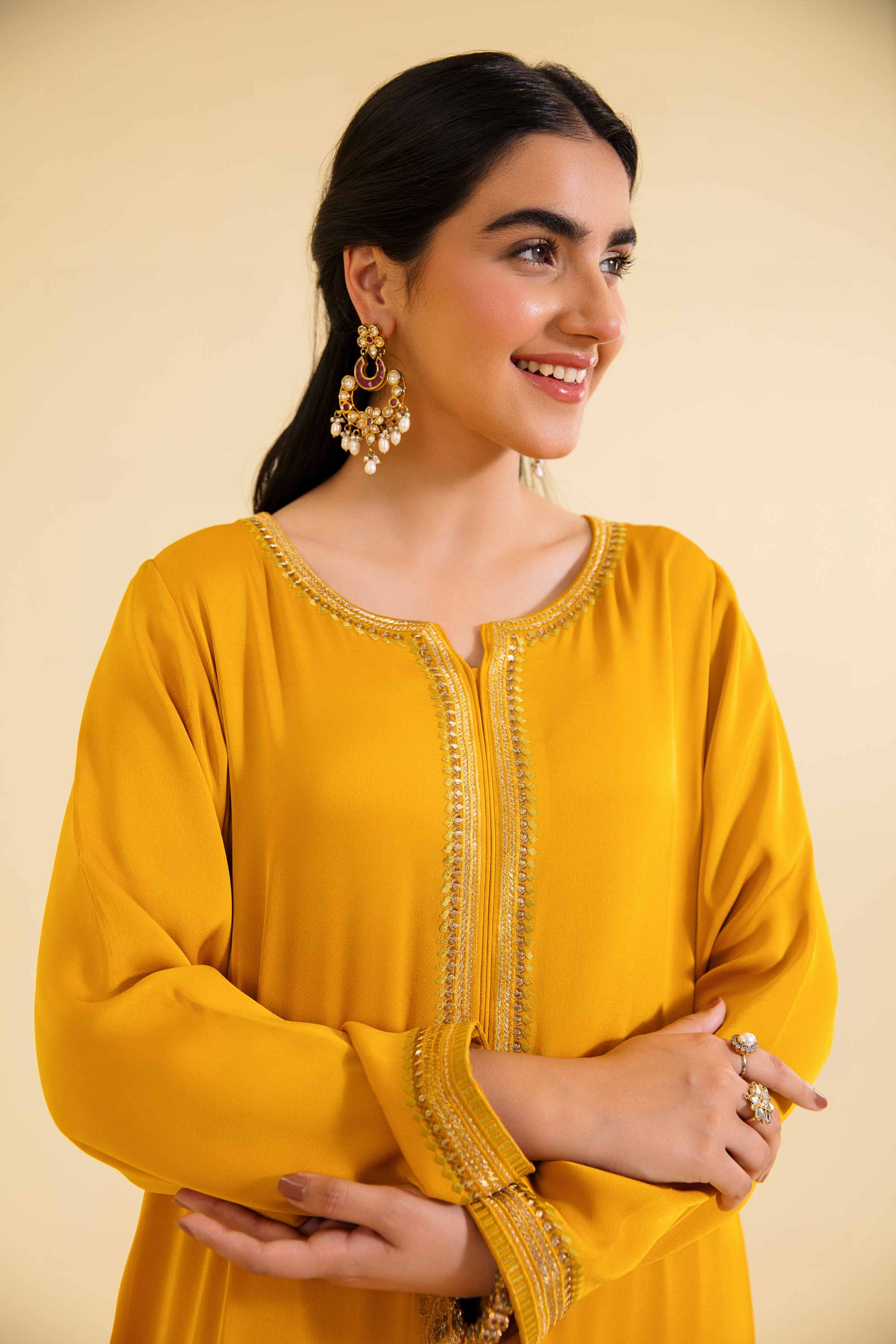 Embroidered Long Dress - FE24-73 - Image 6