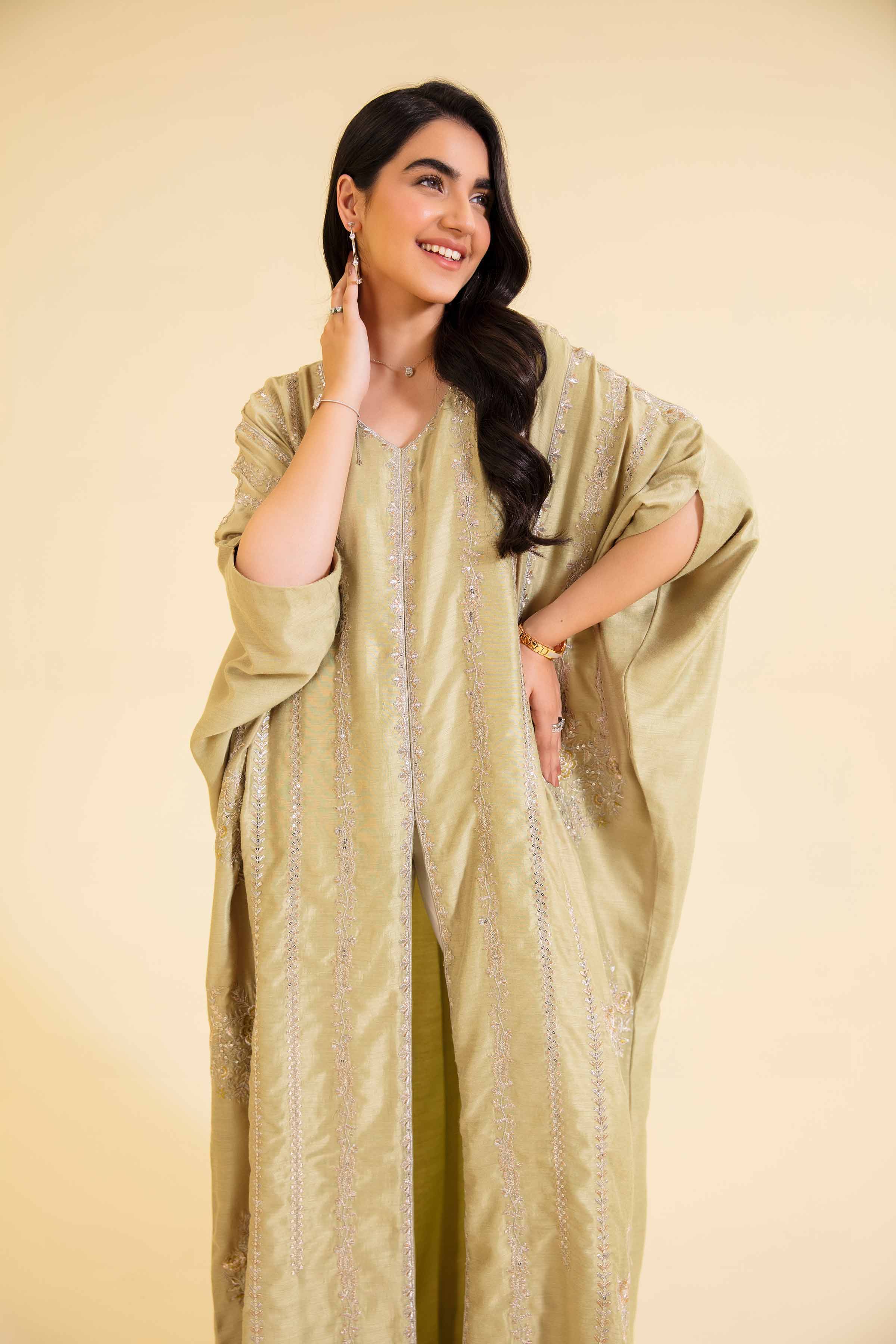 Embroidered Long Dress - FE24-75 - Image 2